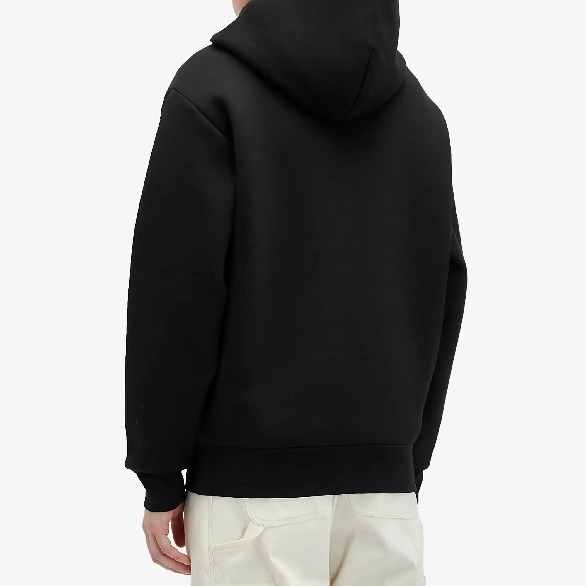 Moncler Men's Badge Logo Hoodie Black