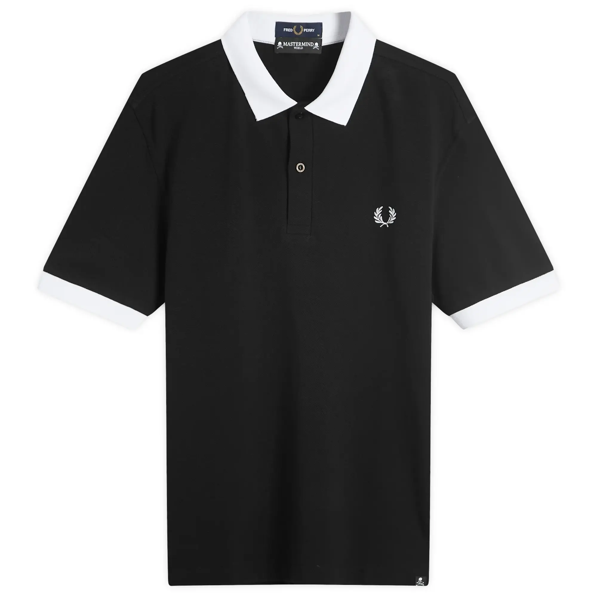 Fred Perry Men's x Mastermind Polo Shirt Black