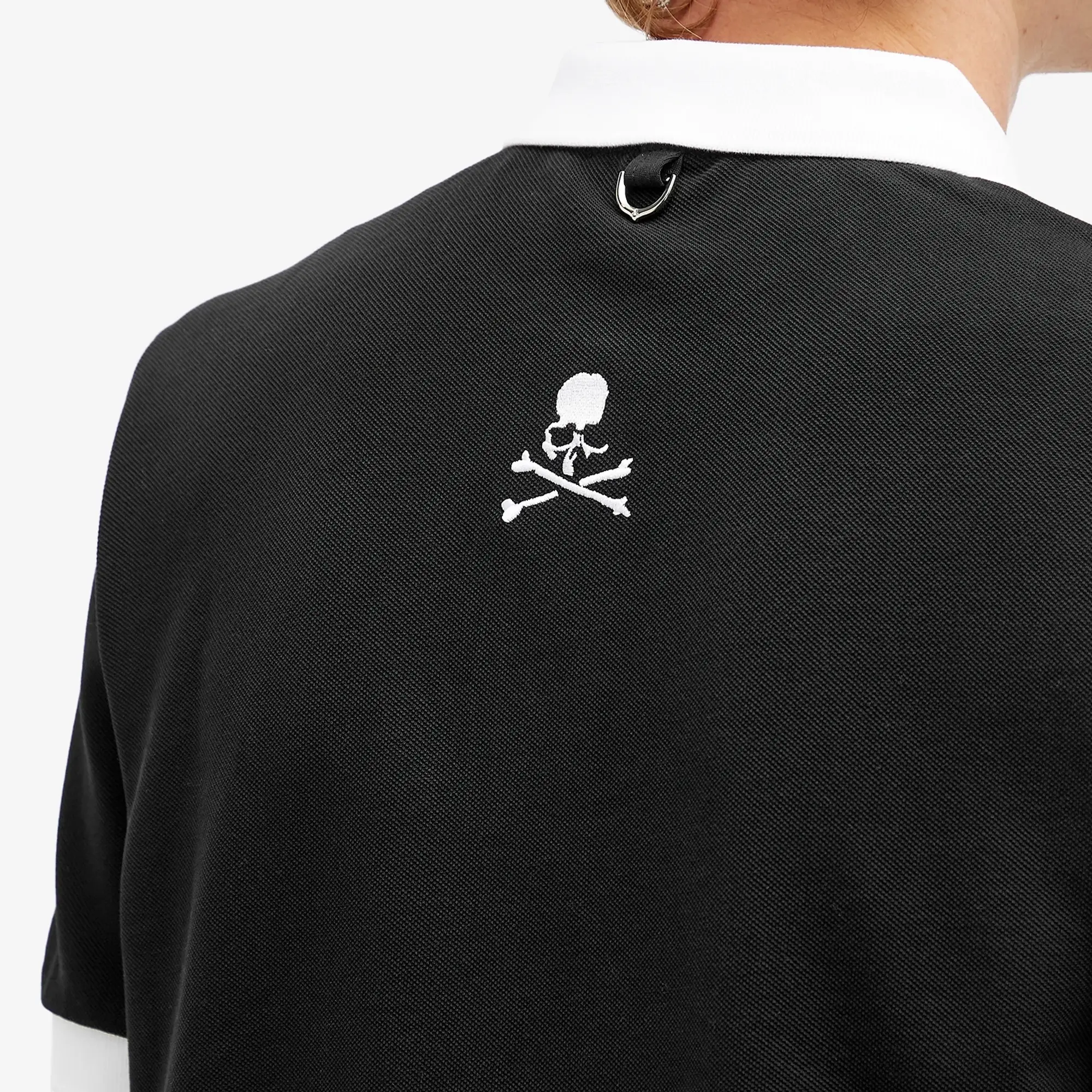 Fred Perry Men's x Mastermind Polo Shirt Black | SM8177-BLK