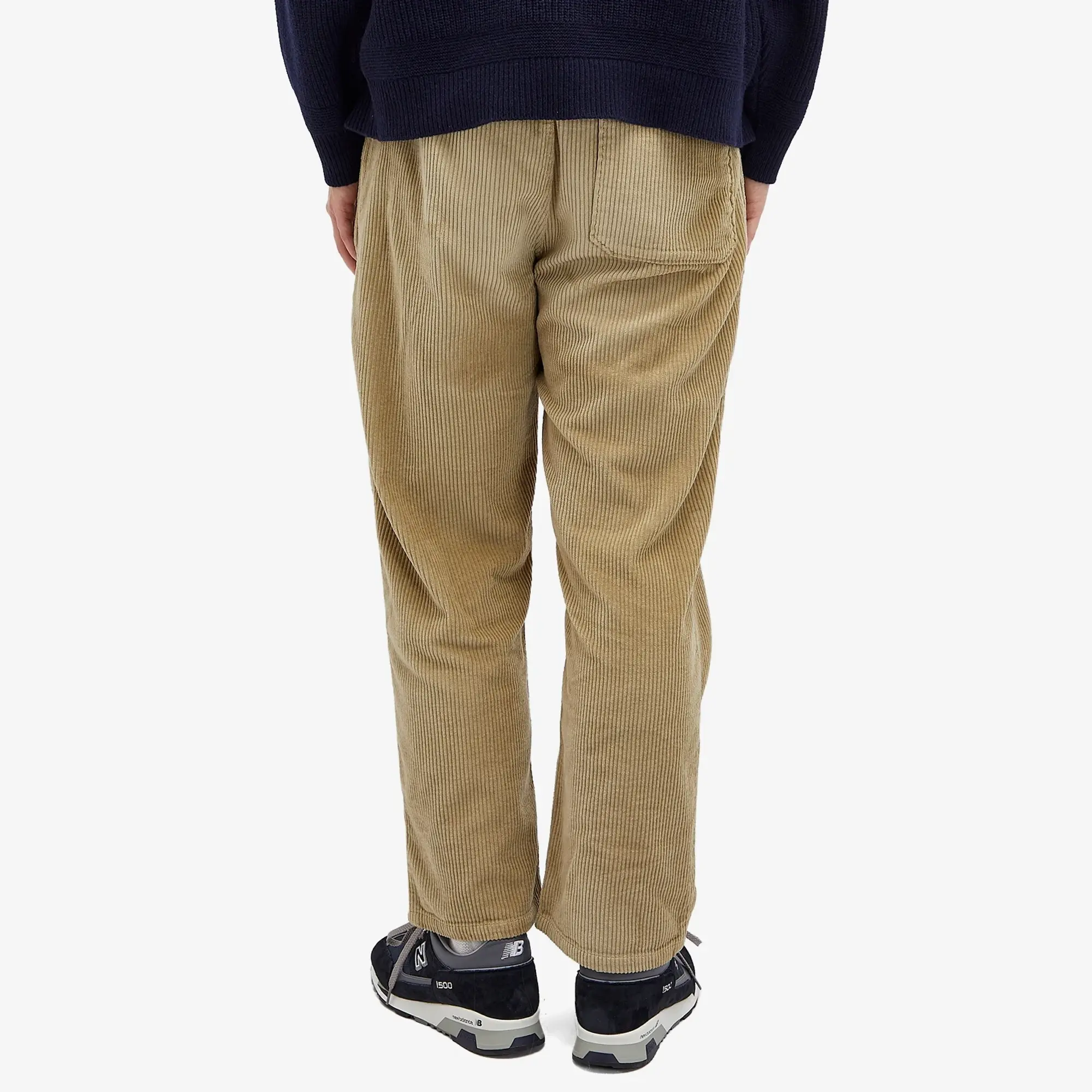 Folk Men's Barrel Leg Pants Stone Heavy Cord