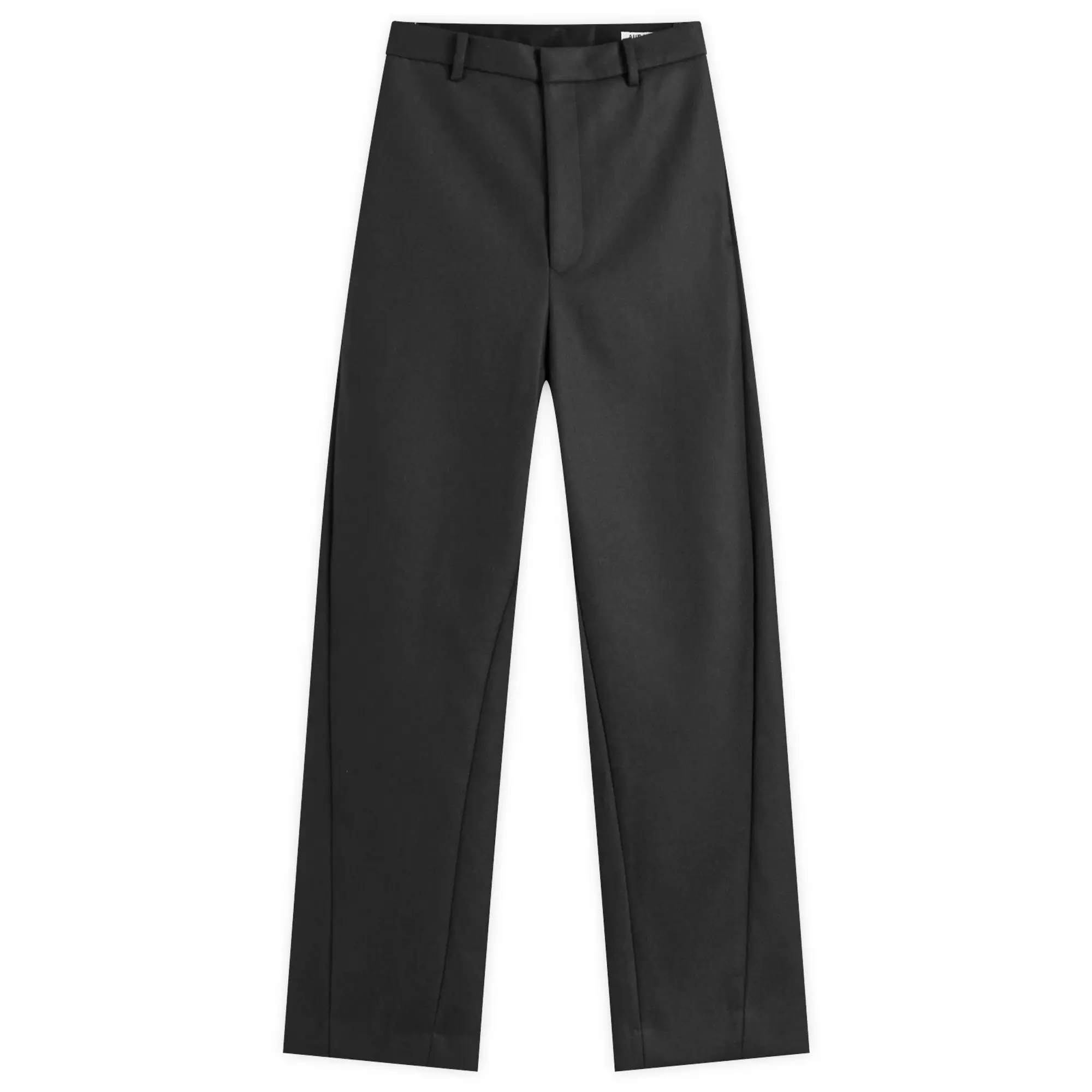 Auralee Women's Light Melton Slacks Top Charcoal