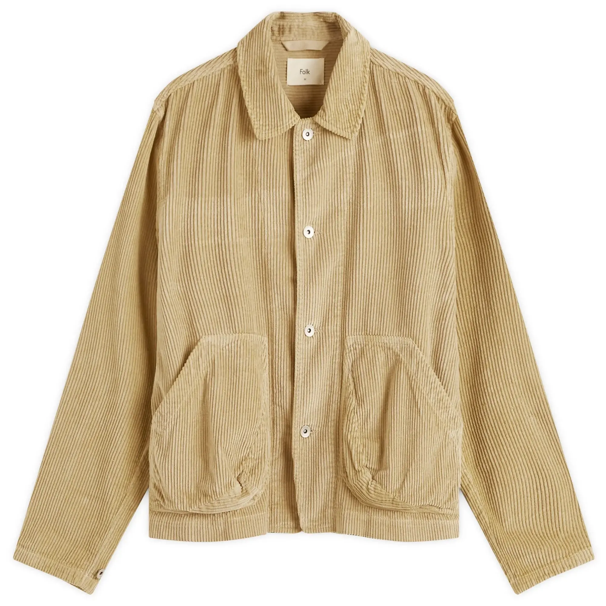 Folk Men's Prism Jacket Stone Heavy Cord