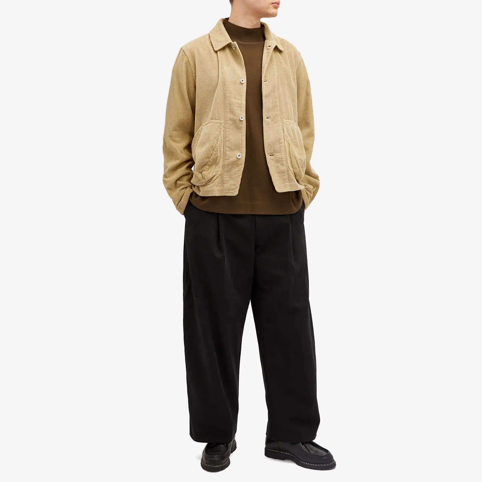 Folk Men's Prism Jacket Stone Heavy Cord