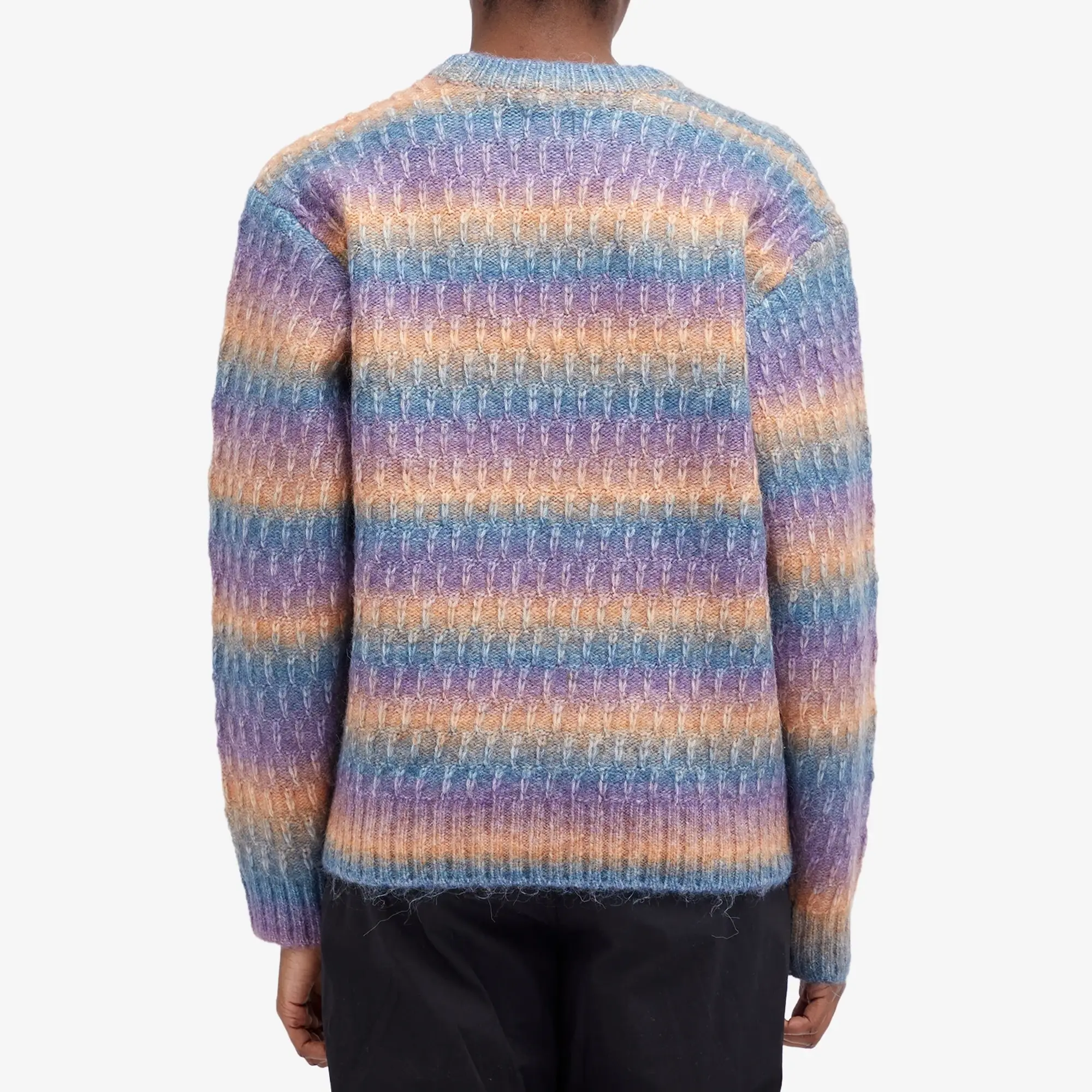 Obey Women's Daytrip Crew Jumper Purple Multi