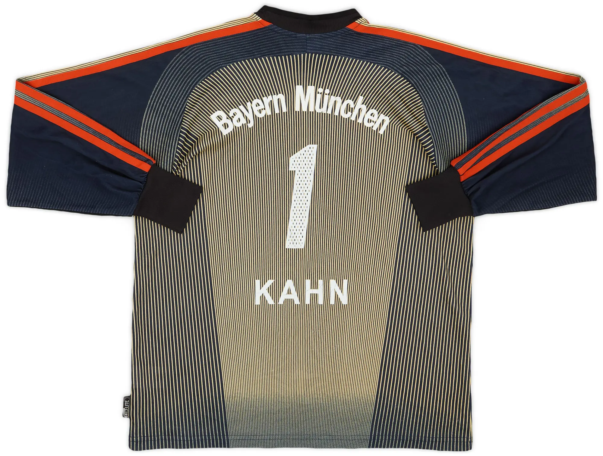 adidas 2003-04 Bayern Munich GK Shirt Kahn #1 - 6/10 - (XL.Boys)