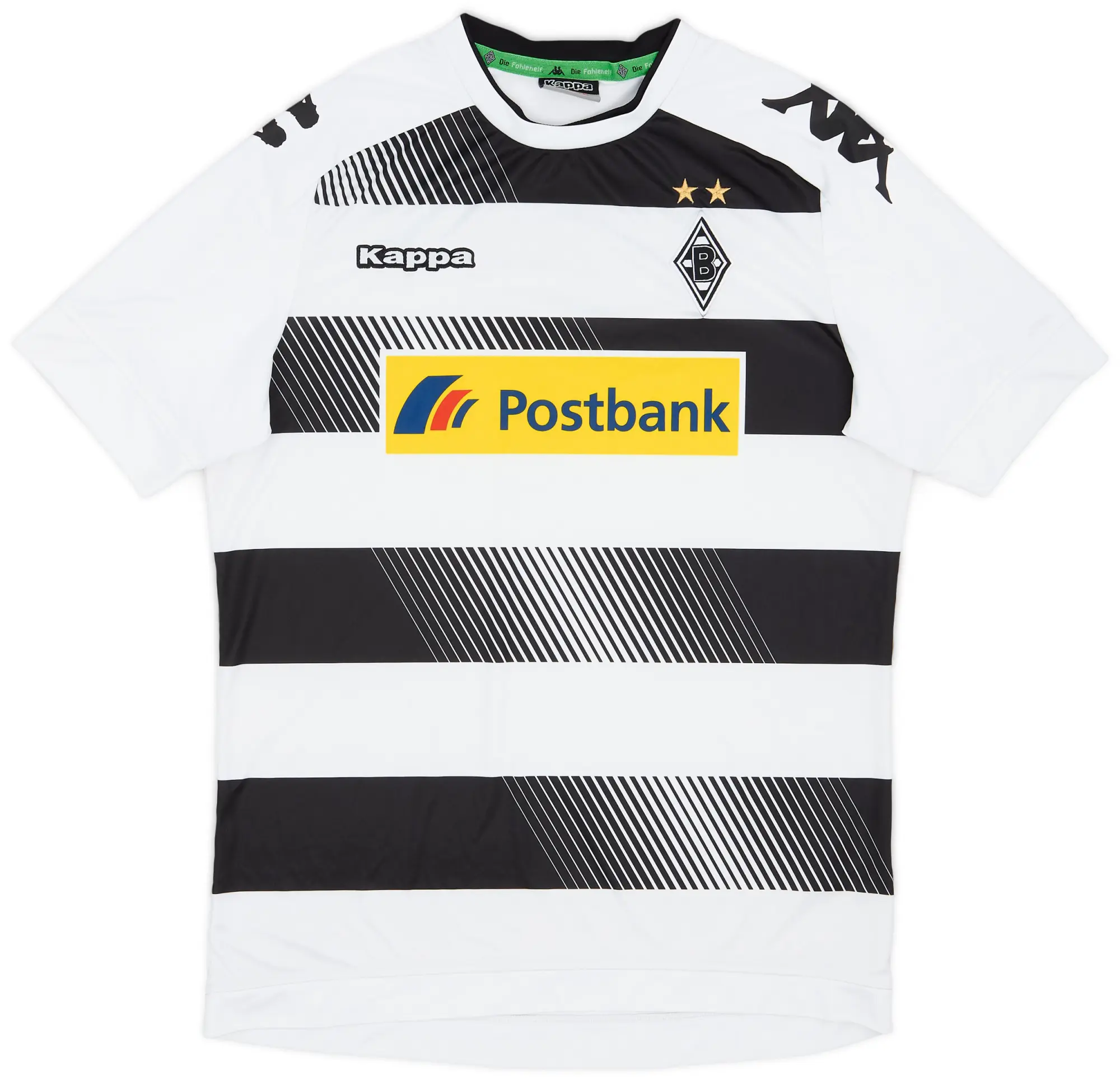 Kappa 2016-17 Borussia Monchengladbach Home Shirt - 8/10 - (L)