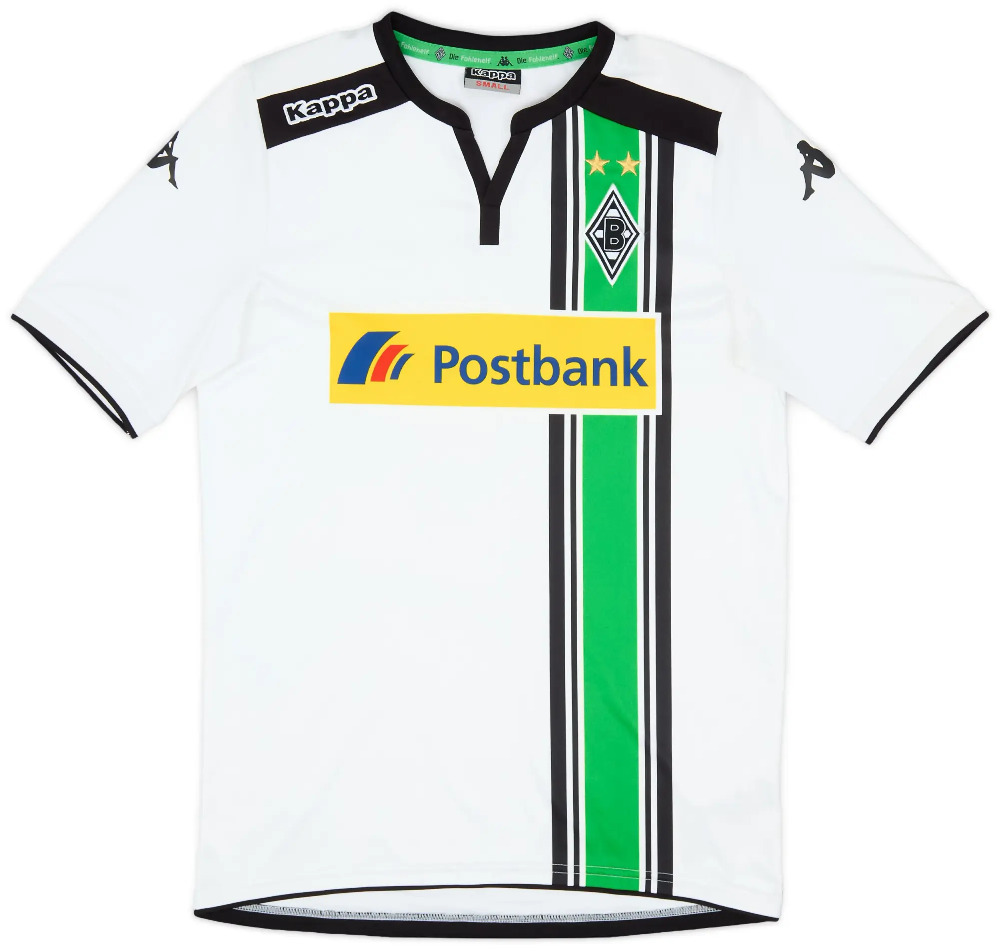 Kappa 2015-16 Borussia Monchengladbach Home Shirt - 8/10 - (S)