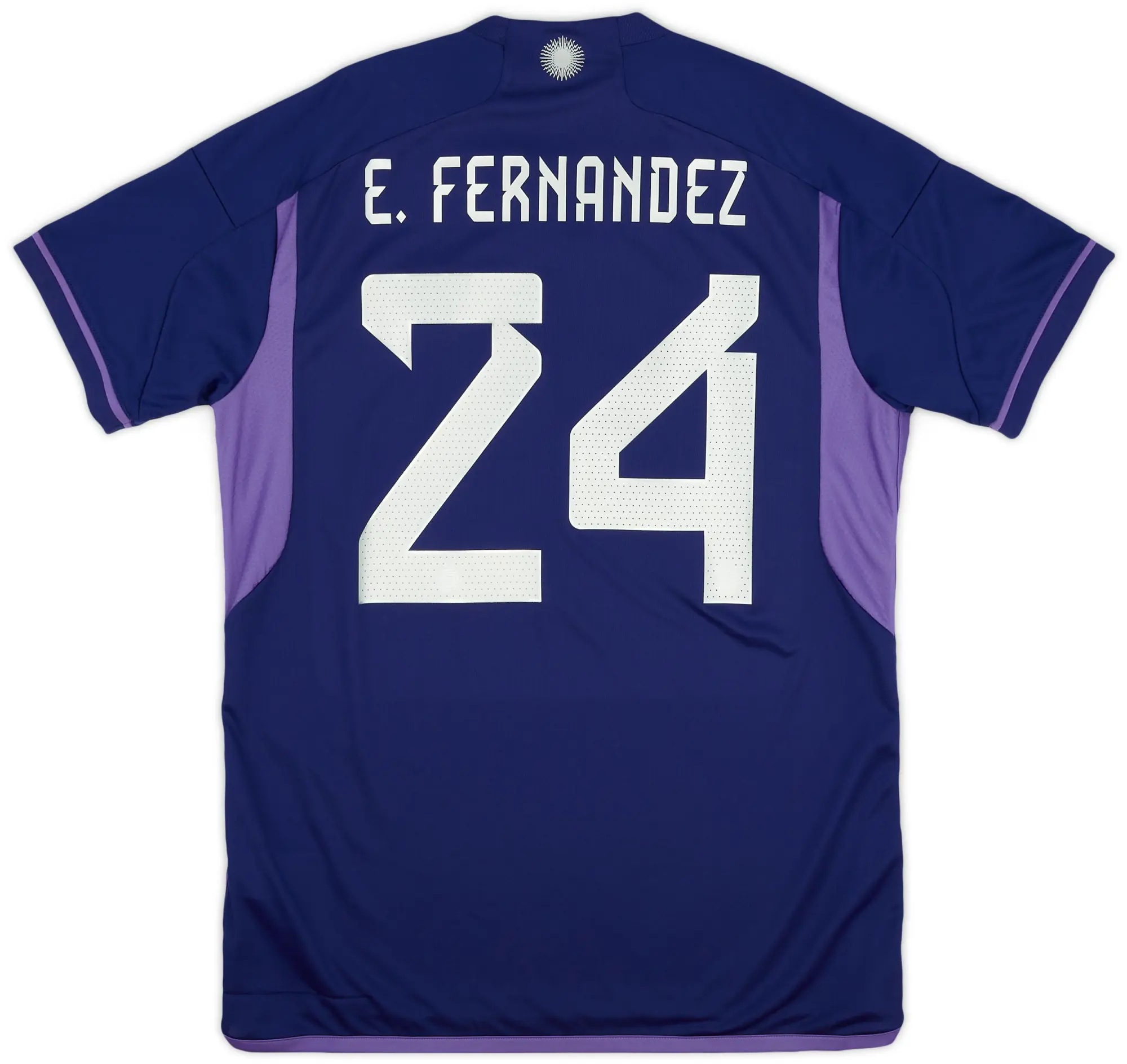 adidas 2022-23 Argentina Away 'vs Poland' Shirt E. Fernandez #24 (L)