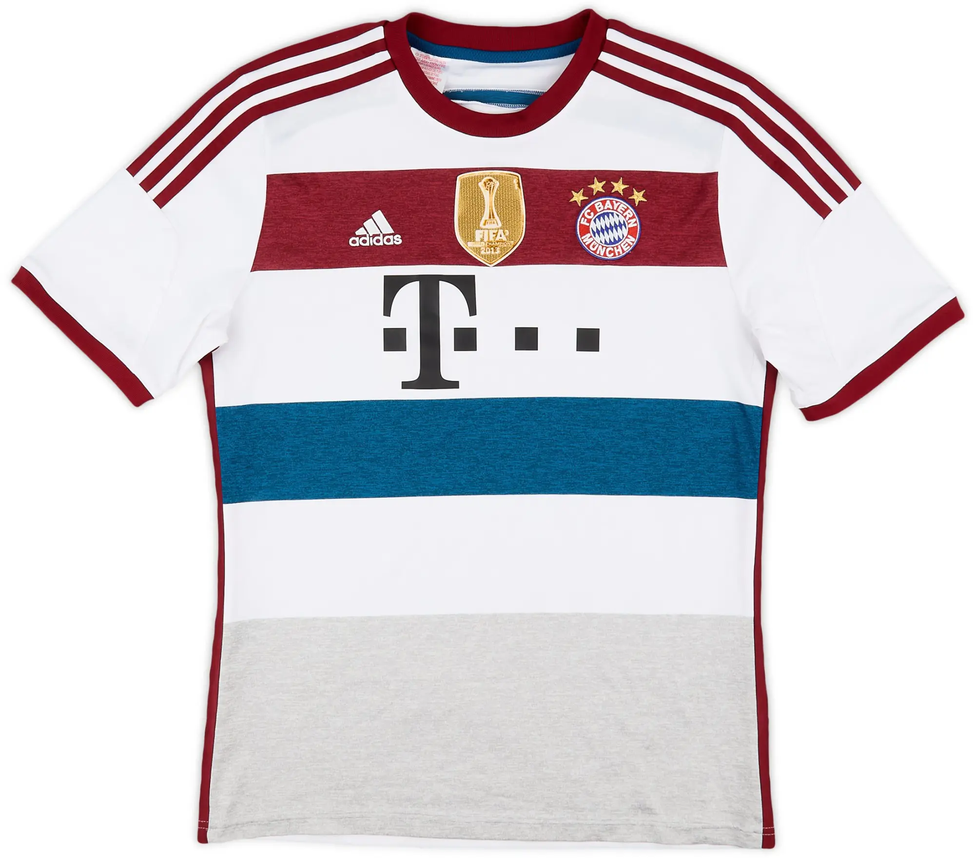 adidas 2014-15 Bayern Munich Away Shirt - 8/10 - (XL.Boys)