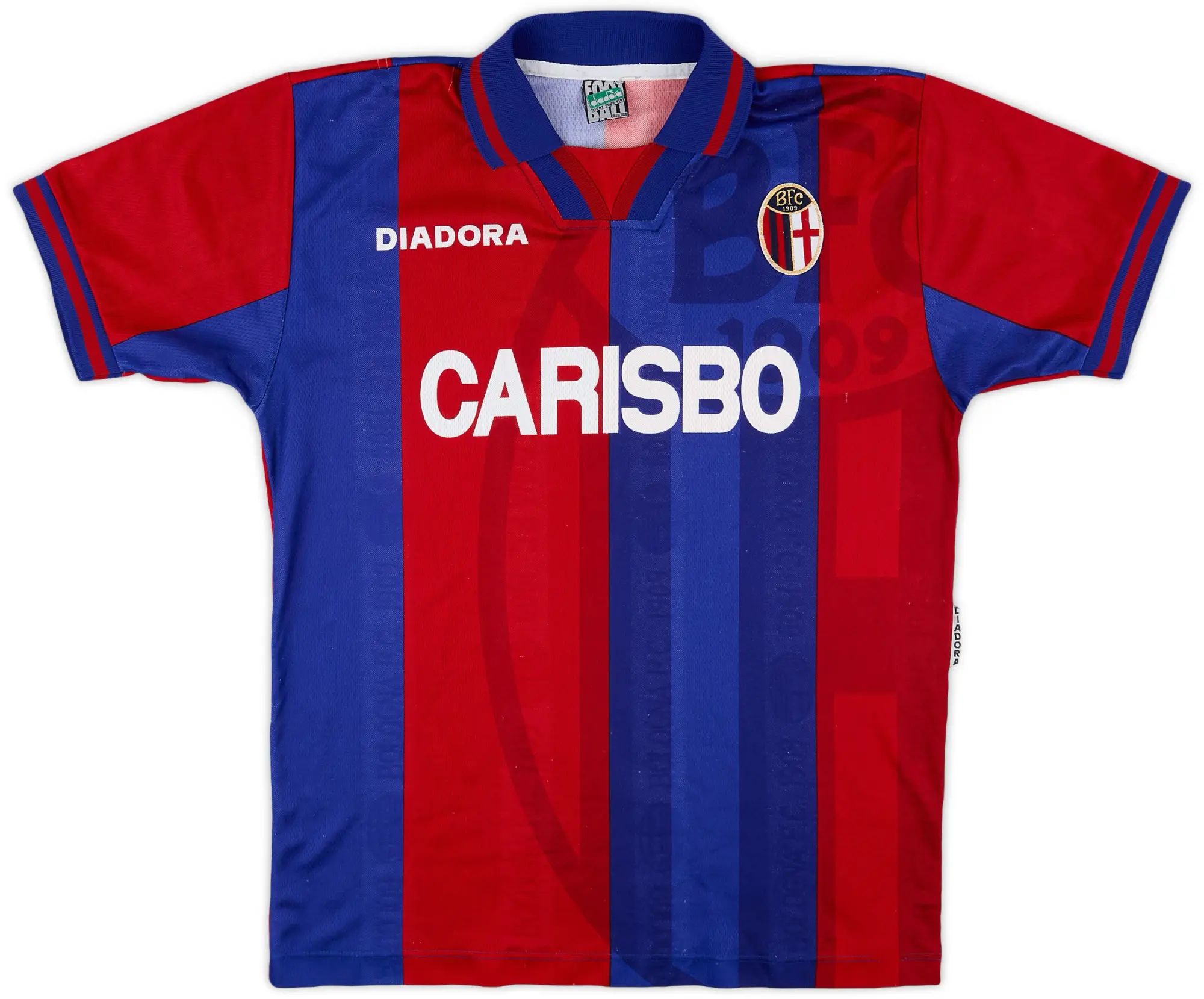 Diadora 1996-97 Bologna Home Shirt - 6/10 - (L)