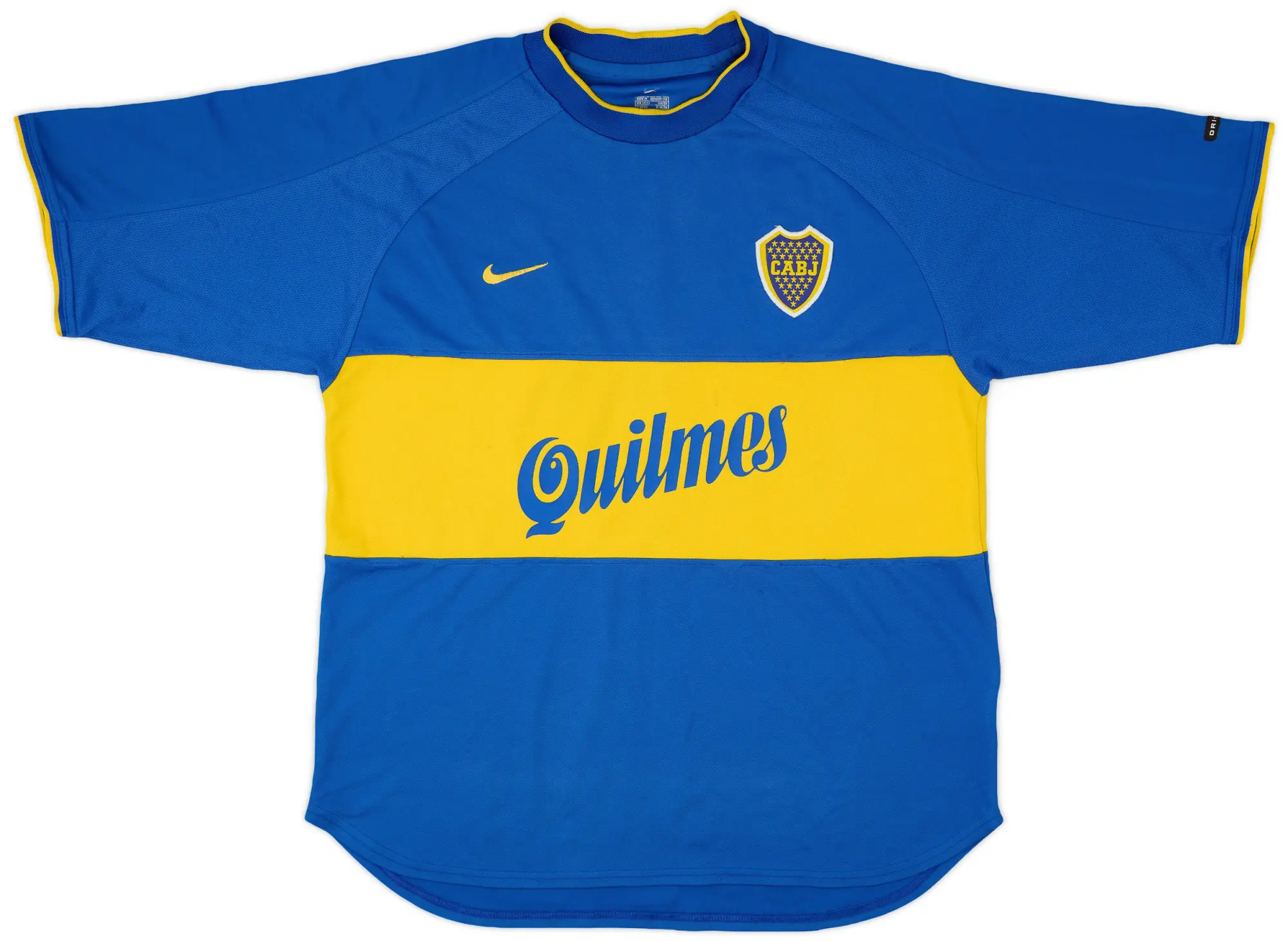 Nike 2000-01 Boca Juniors Home Shirt - 6/10 - (M)