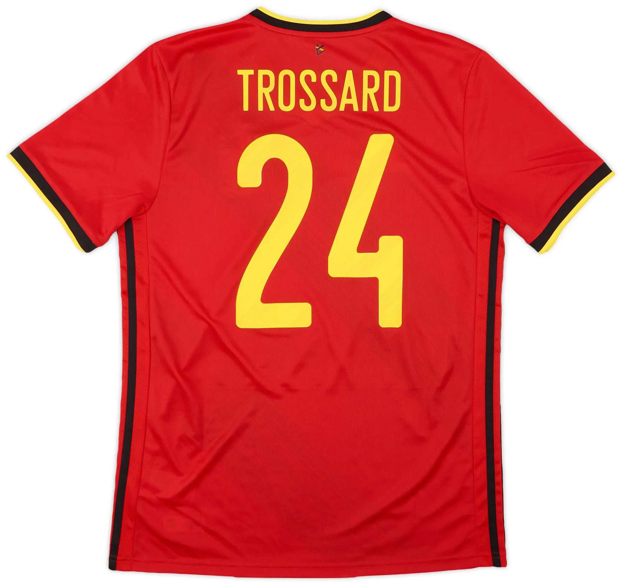 adidas 2020-21 Belgium Home Shirt Trossard #24 (M)