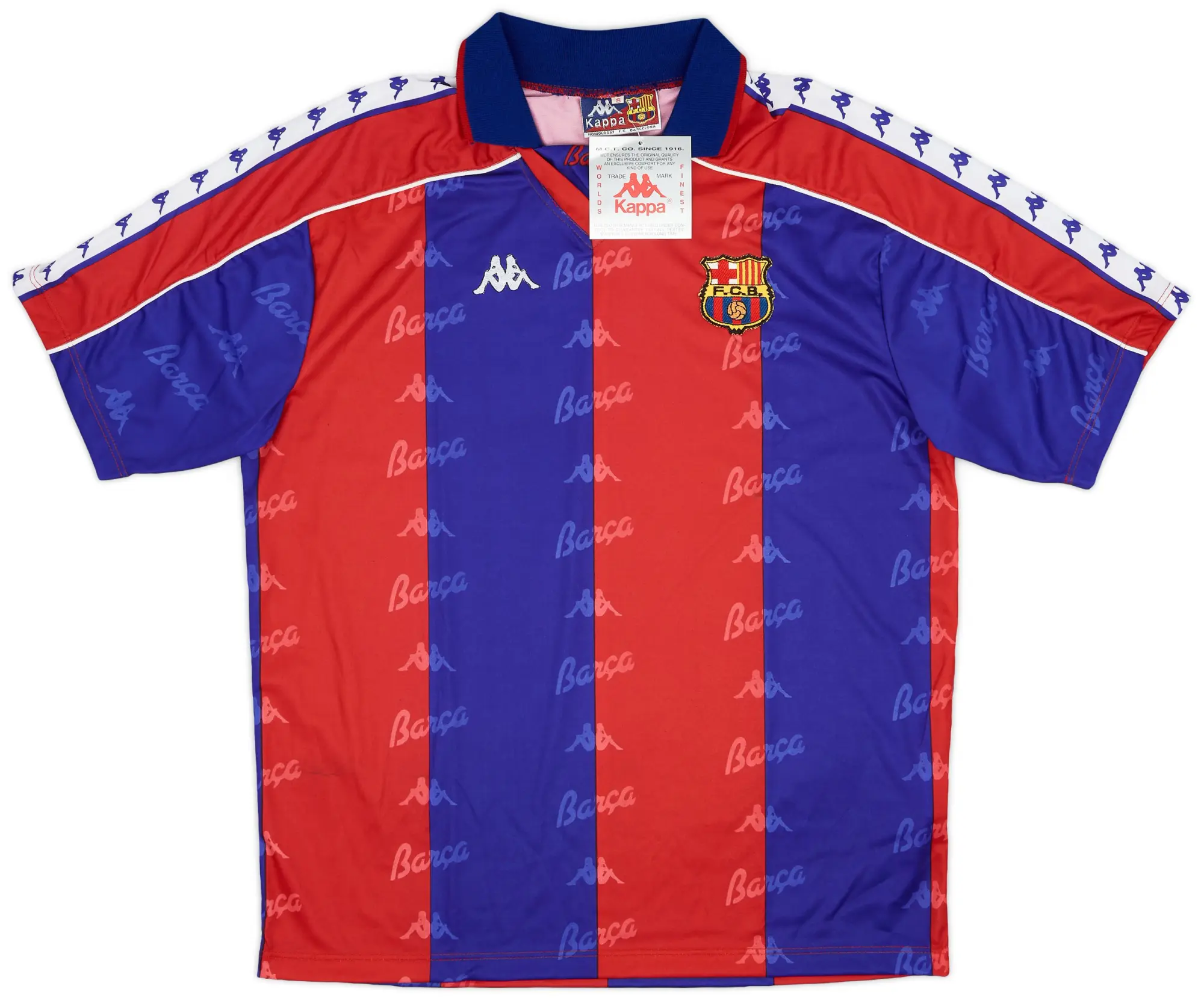 Kappa 1992-95 Barcelona Home Shirt (S)