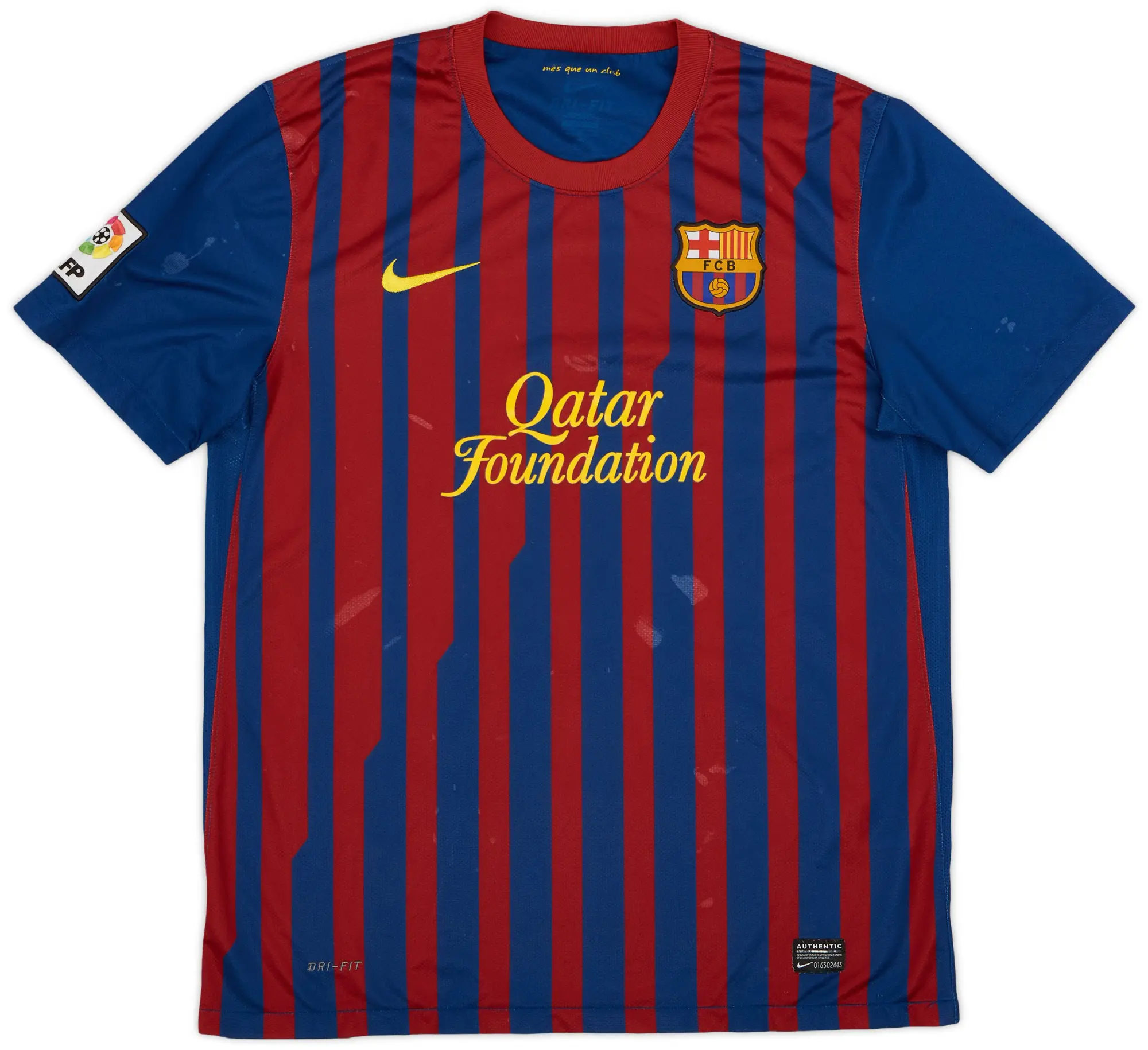 Nike 2011-12 Barcelona Home Shirt - 4/10 - (L)