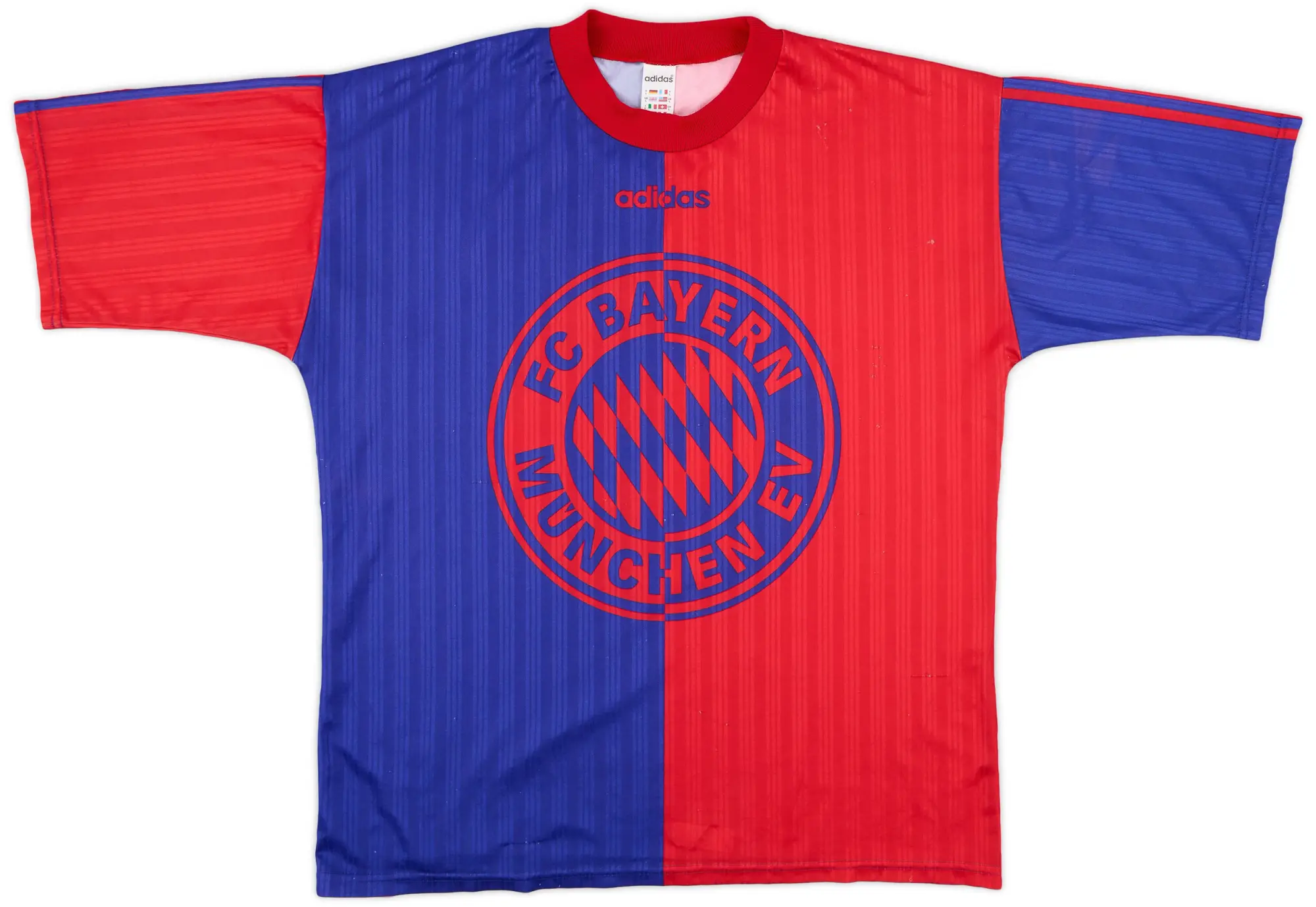 1995-96 Bayern Munich adidas Training Shirt - 6/10 - (L)