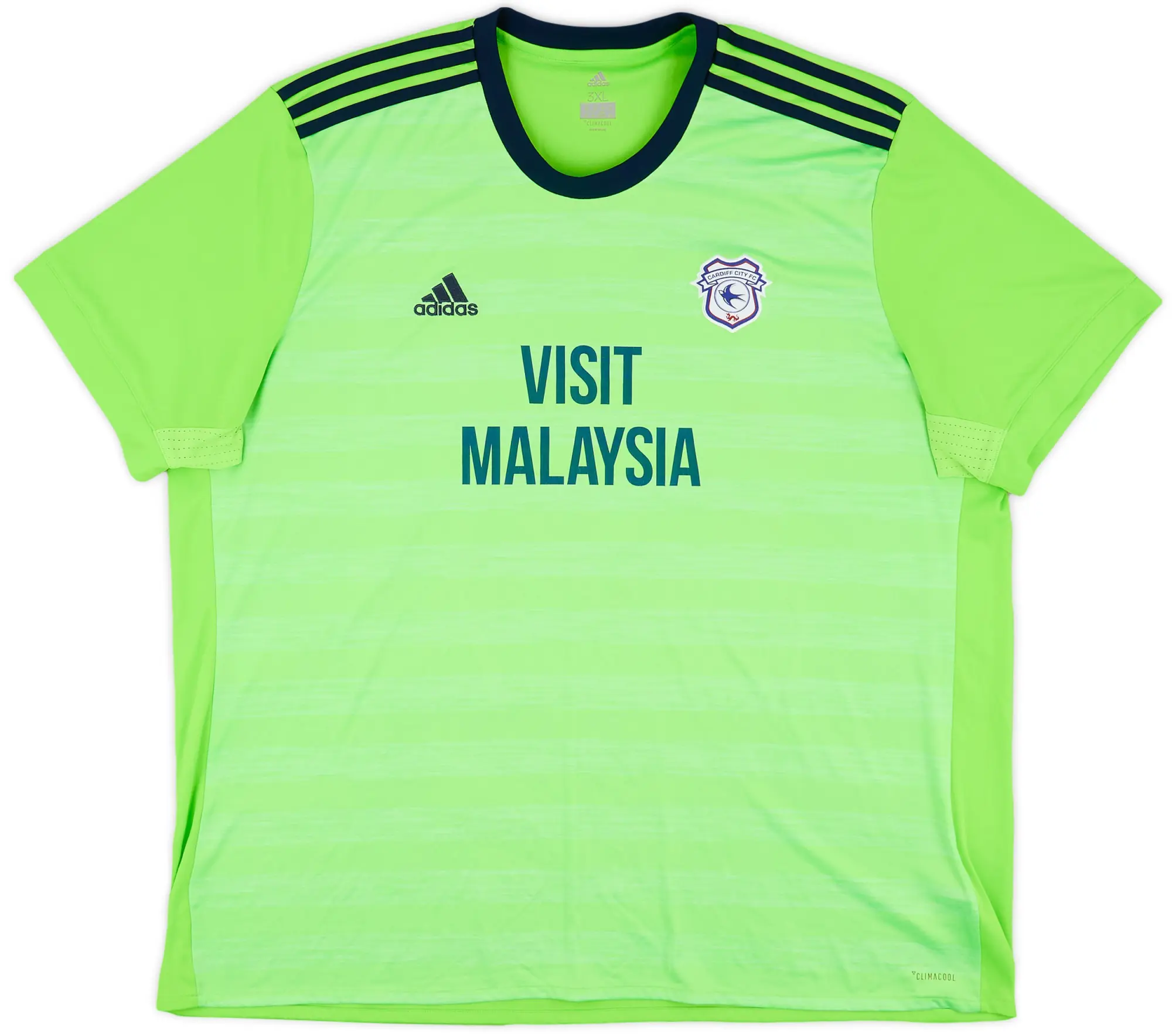 adidas 2017-18 Cardiff City Away Shirt - 9/10 - (3XL)