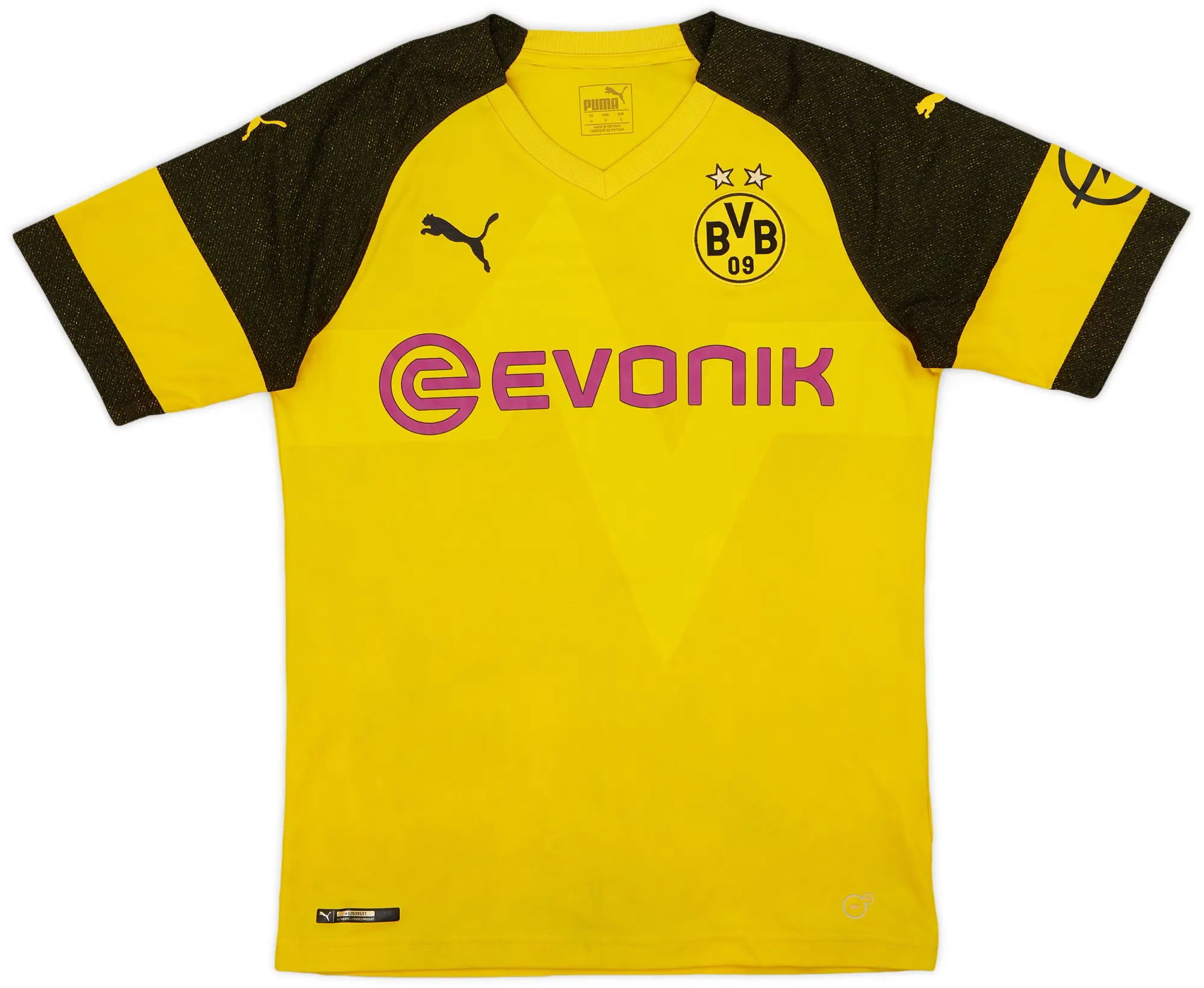 Puma 2018-19 Borussia Dortmund Home Shirt - 5/10 - (S)