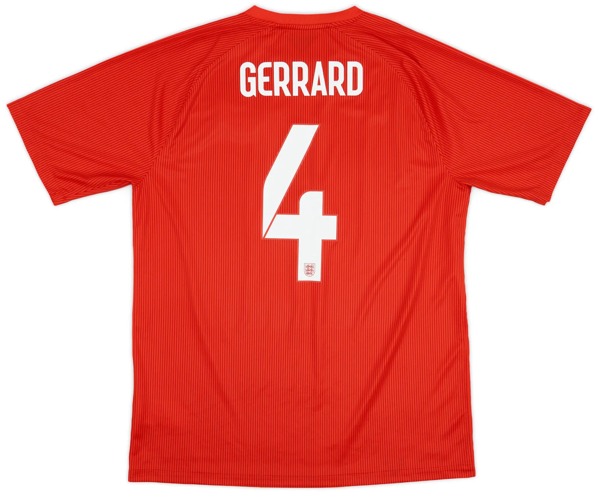 Nike 2014-15 England Away Shirt Gerrard #4 - 8/10 - (L)