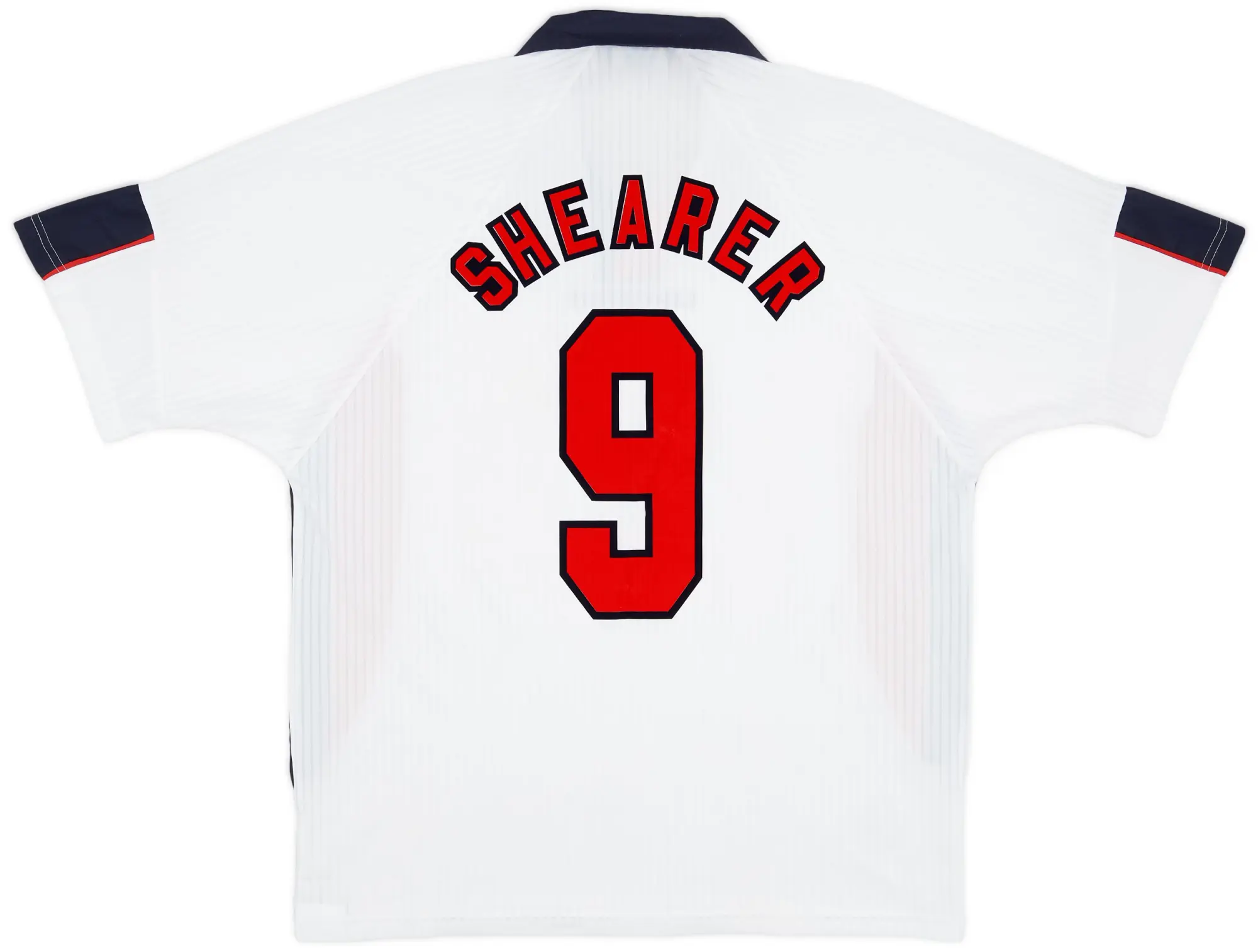 Umbro 1997-99 England Home Shirt Shearer #9 - 7/10 - (XXL)