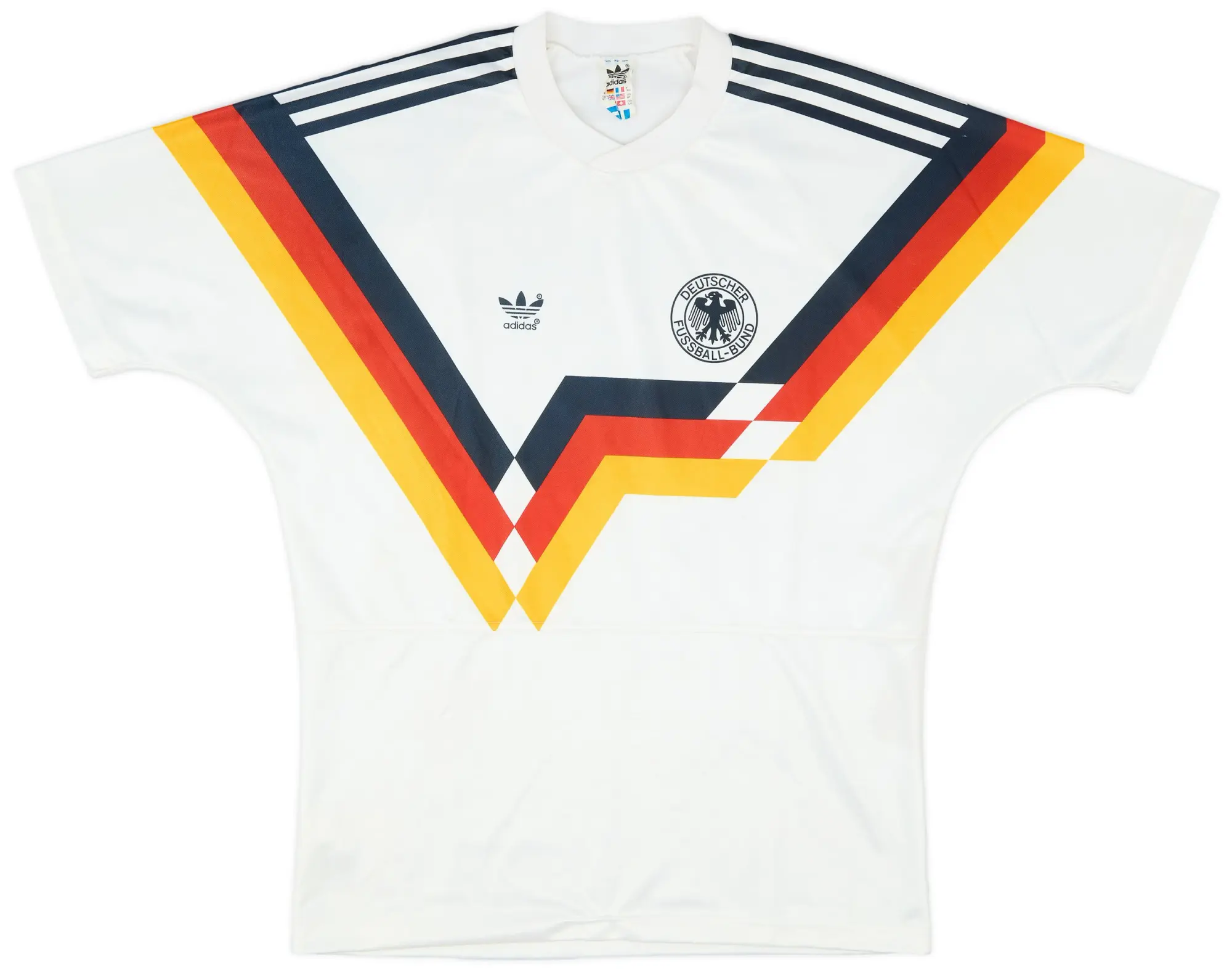 adidas 1988-90 West Germany Home Shirt - 8/10 - (M)
