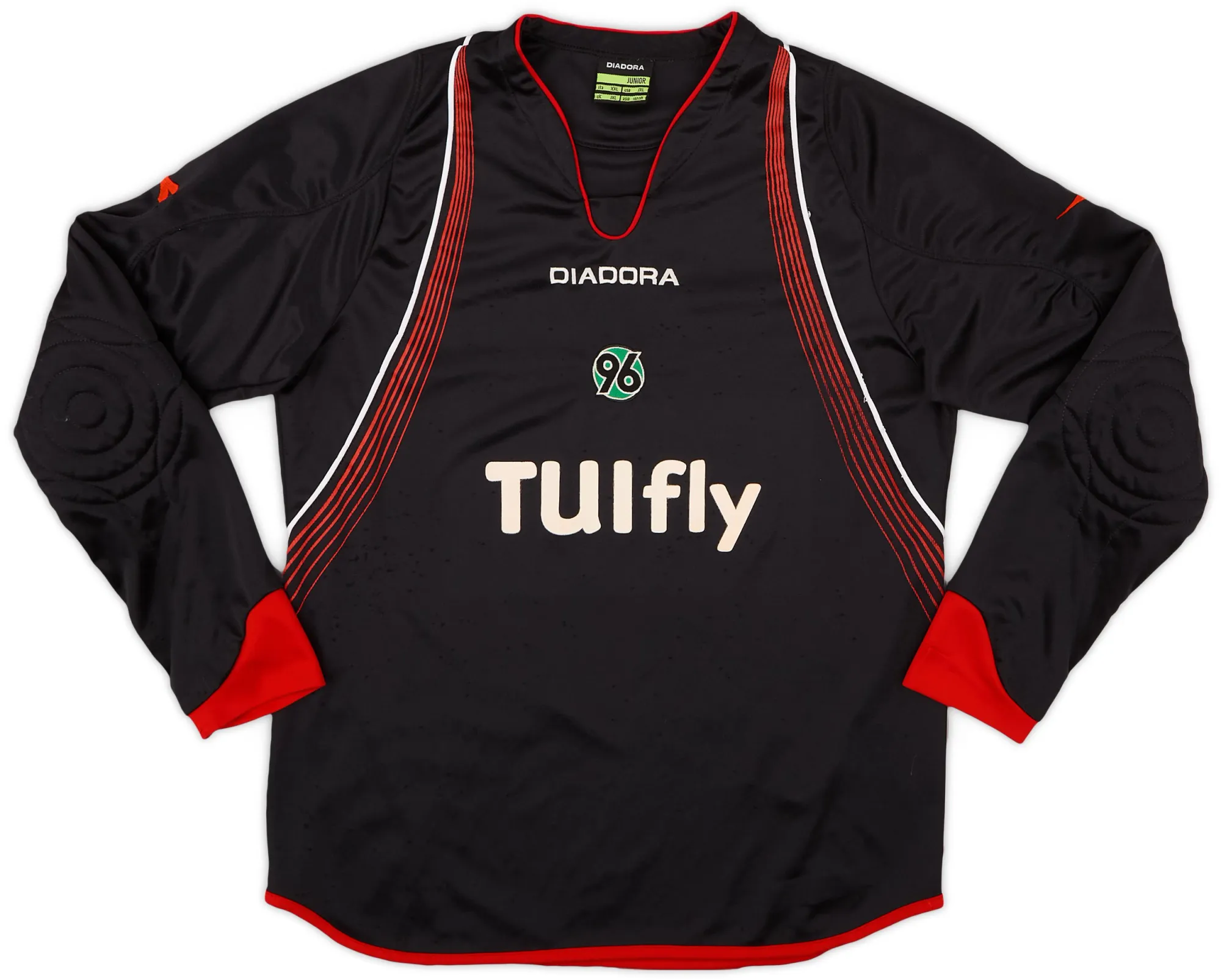 Diadora Hannover 96 Boys LS Goalkeeper Home Shirt 2007/08