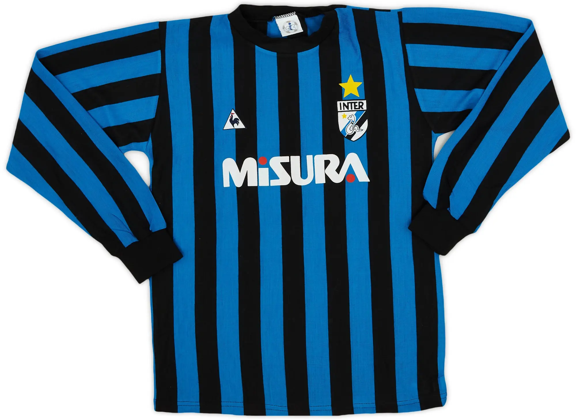LeCoqSportif 1986-88 Inter Milan Home L/S Shirt #5 - 5/10 - (L.Boys)