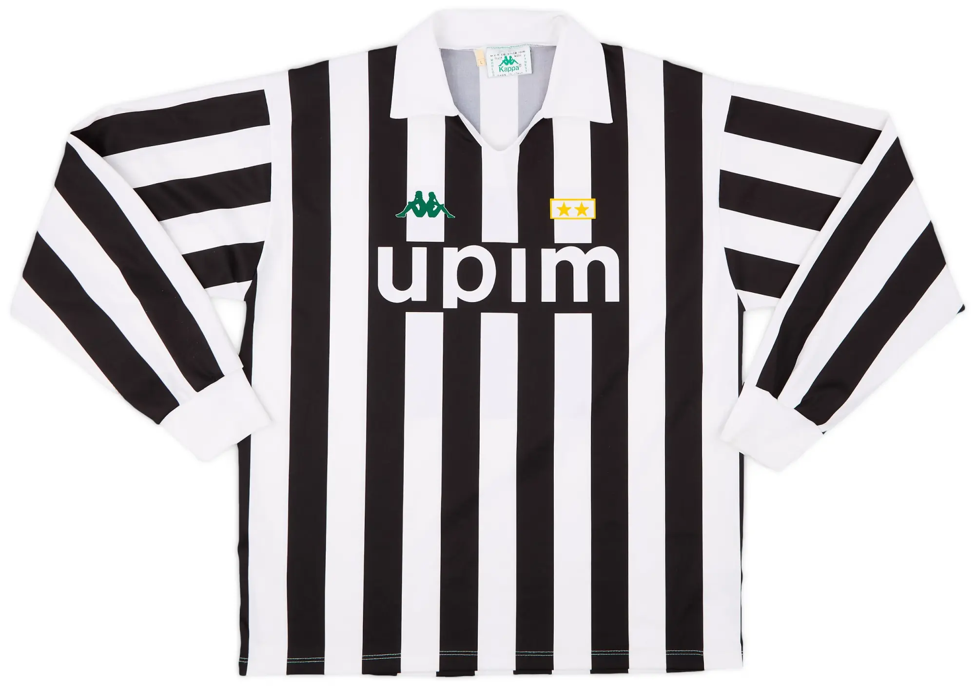 Kappa 1992-94 Juventus Basic Home L/S Shirt - 9/10 - (L)