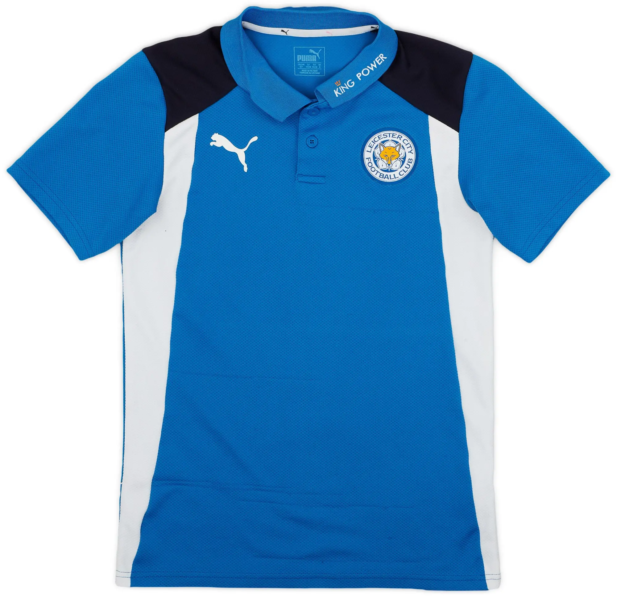 2016 17 Leicester City Puma Polo Shirt 5 10 S LEITR16663579 used FOOTY.COM