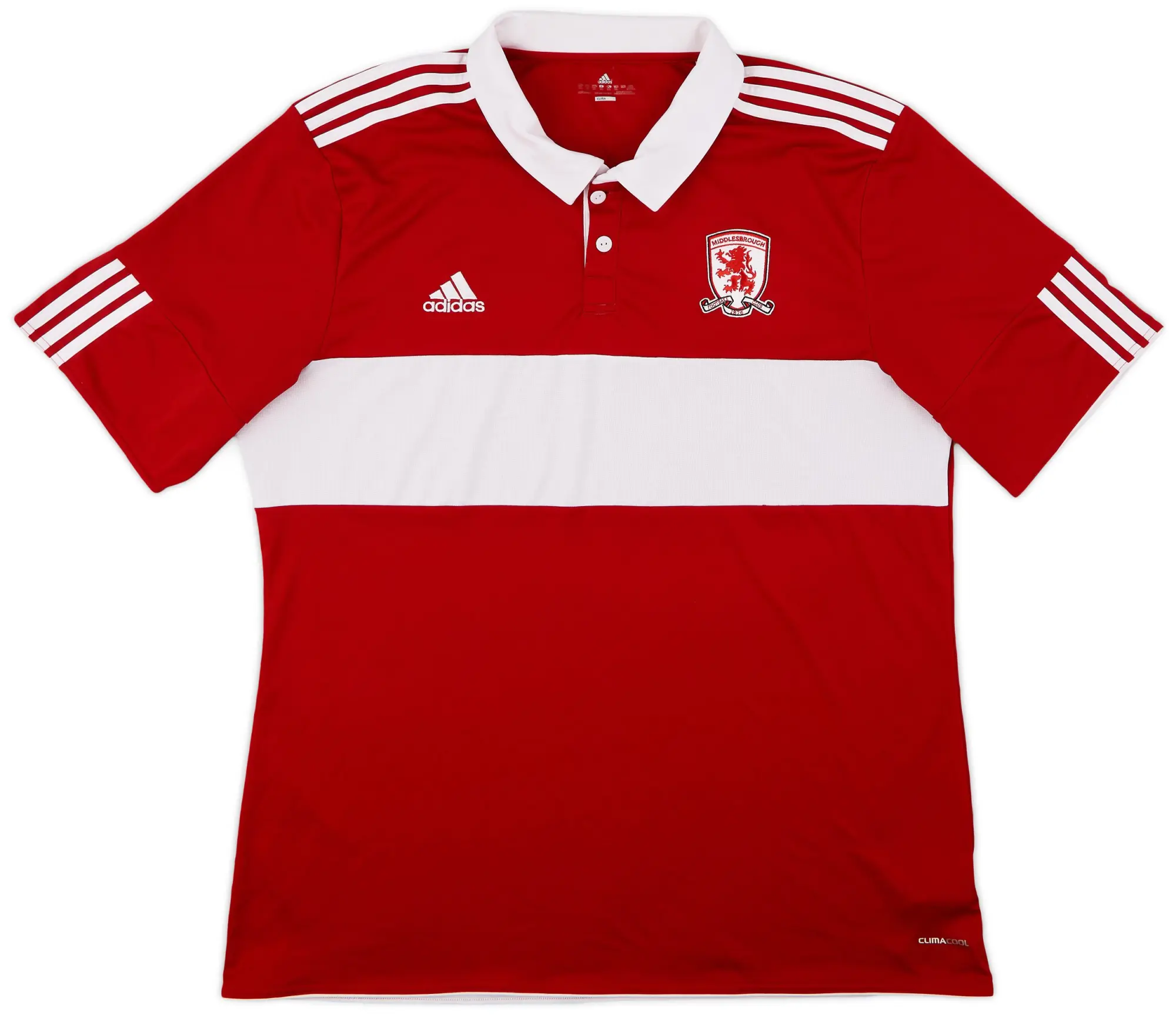 adidas 2010-11 Middlesbrough Home Shirt - 7/10 - (XXL)
