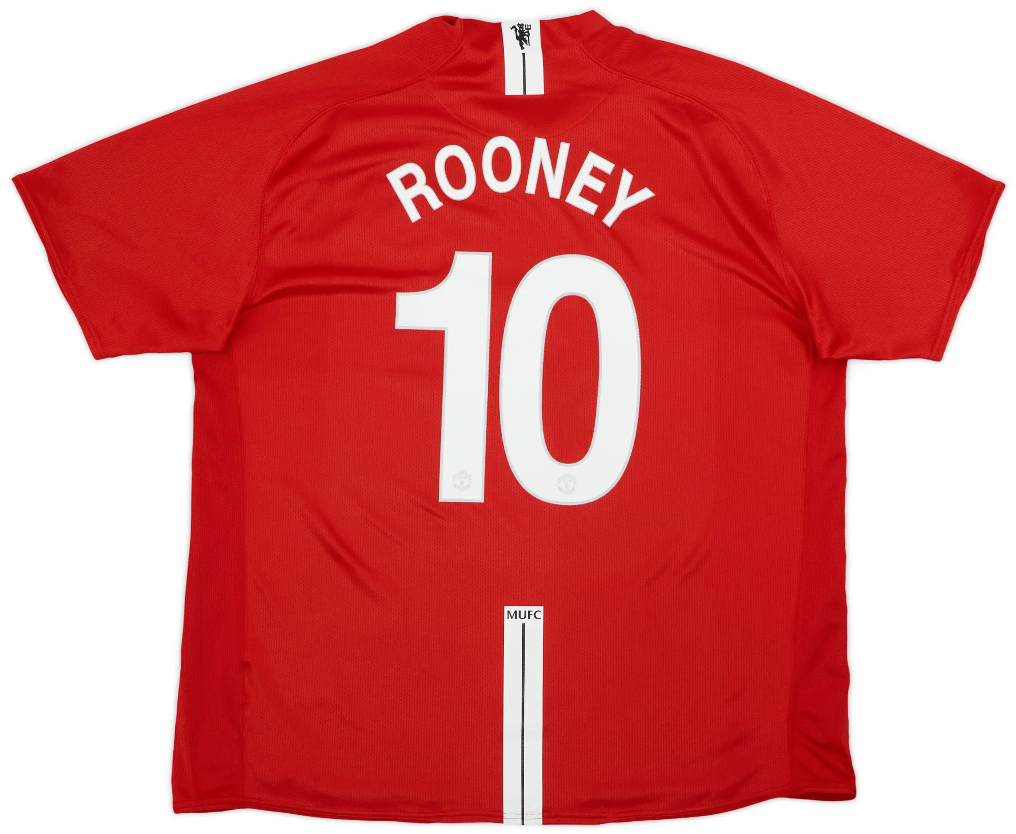 Nike 2007-09 Manchester United Home Shirt Rooney #10 - 8/10 - (3XL)