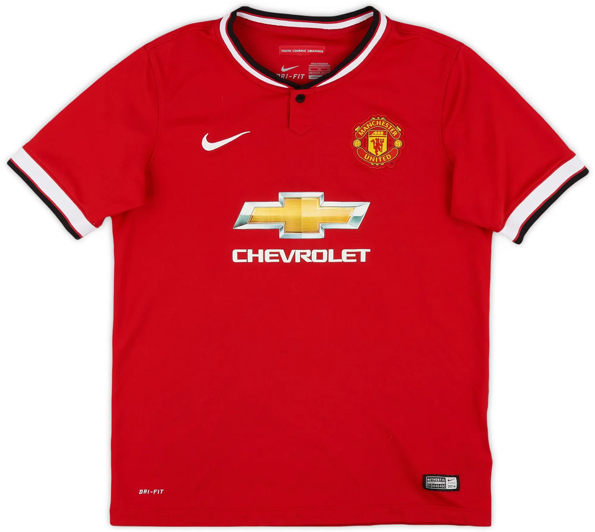 Nike 2014-15 Manchester United Home Shirt - 8/10 - (XL.Boys)