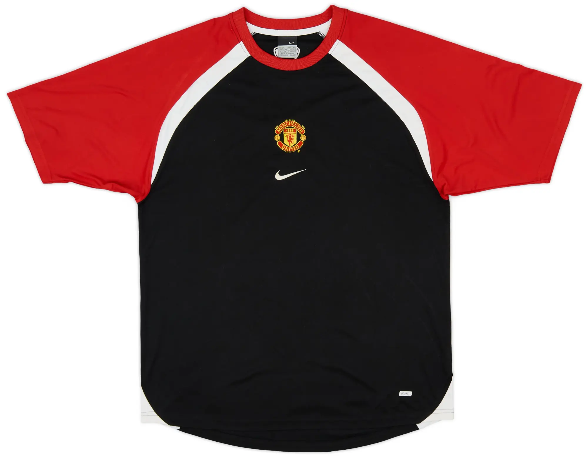 2003-04 Manchester United Nike Cotton Tee - 8/10 - (M)