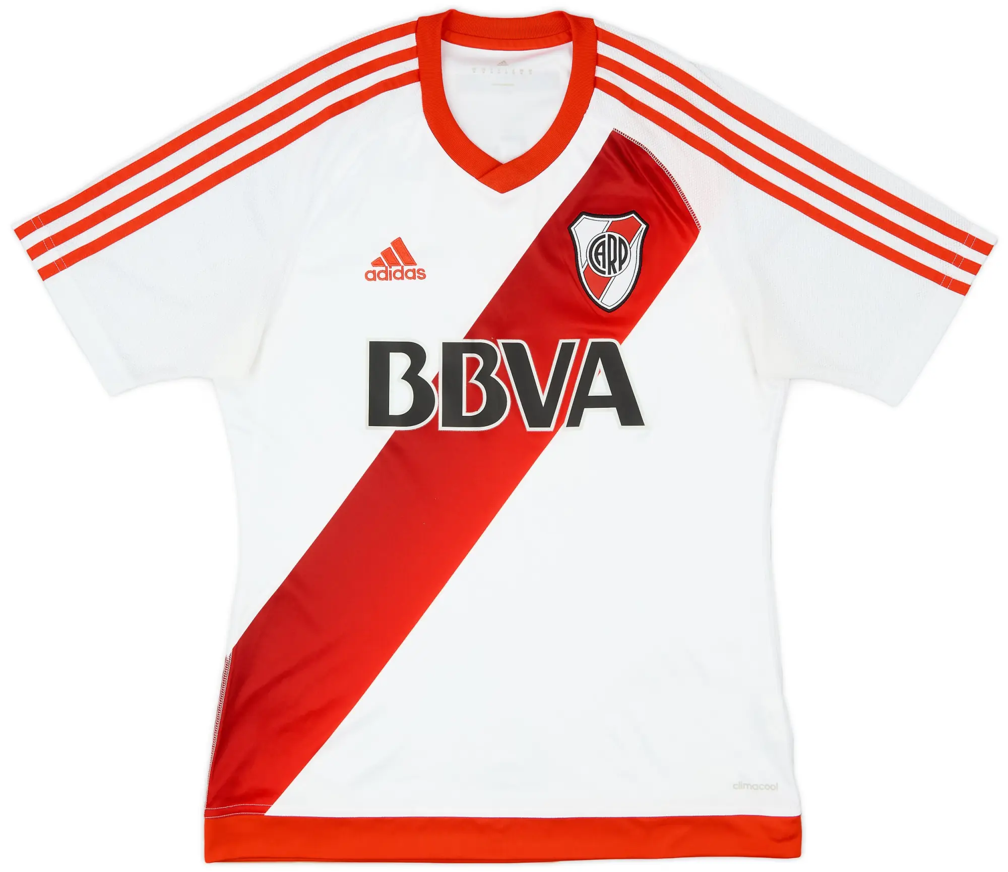 adidas 2016-17 River Plate Home Shirt - 8/10 - (M)