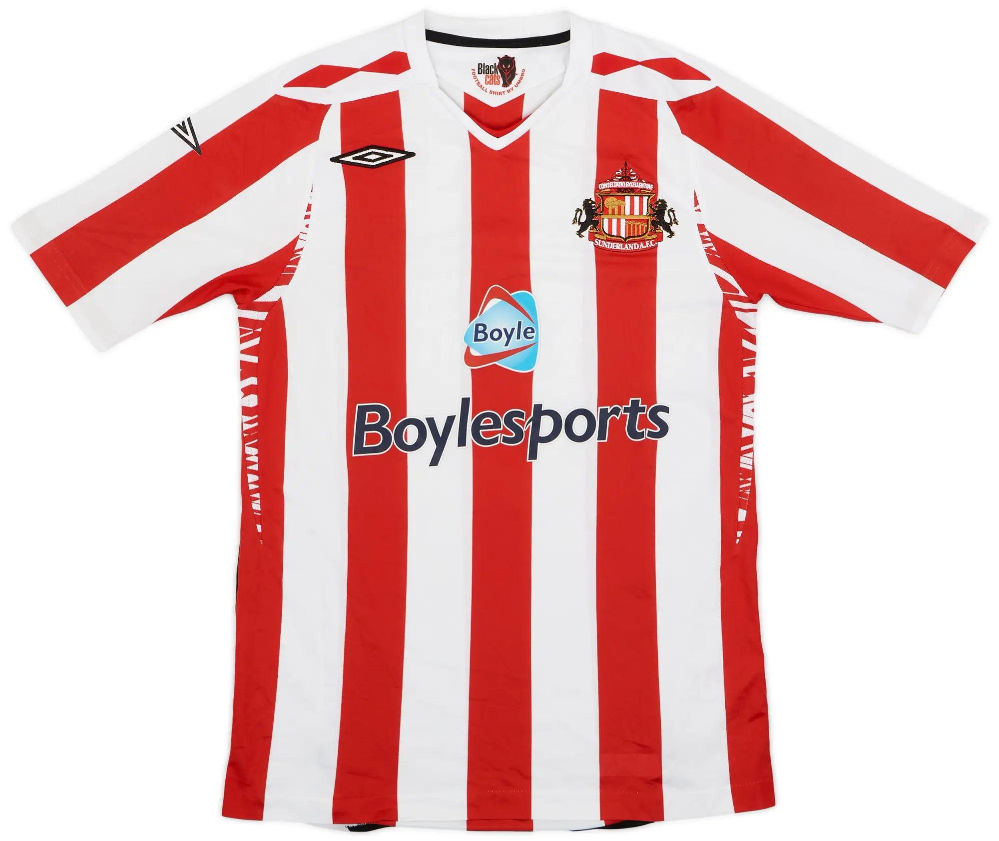 Umbro 2007-08 Sunderland Home Shirt - 8/10 - (S)