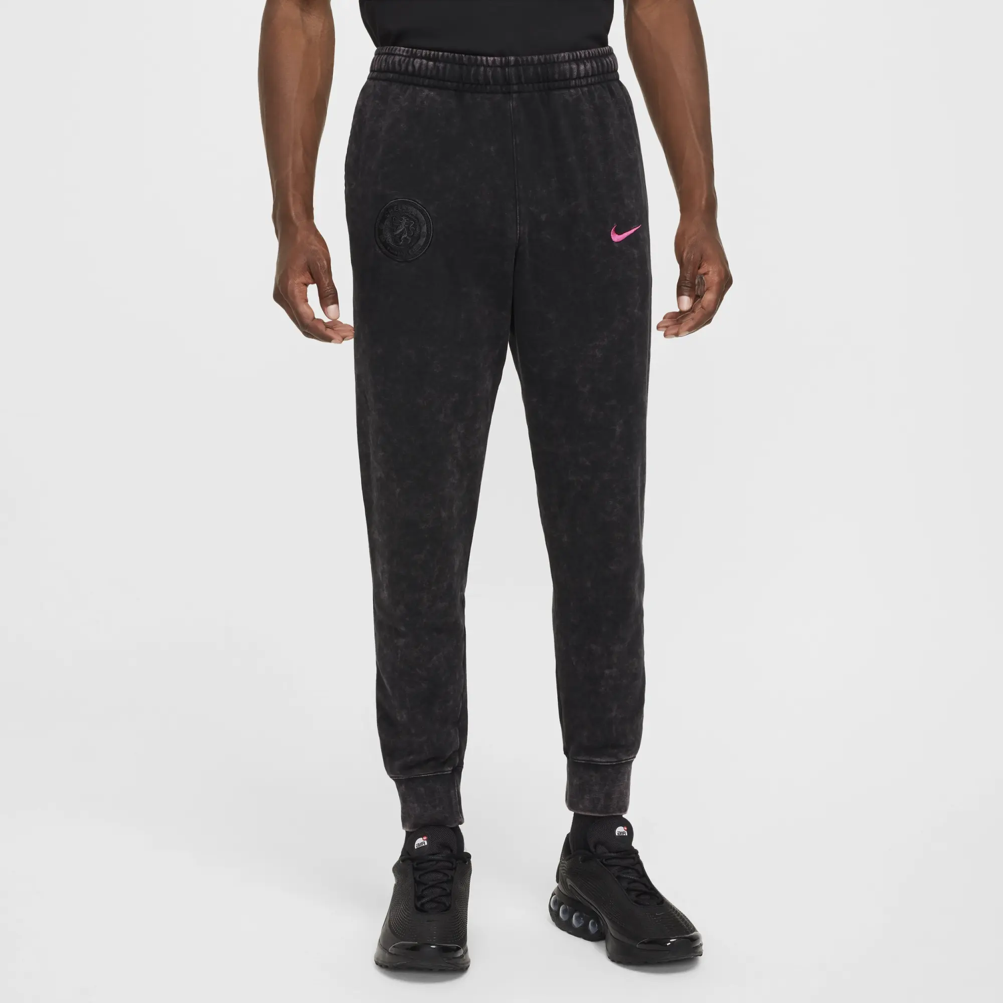 Chelsea F.C. Club Third Men's Nike Football Pants - Black - Cotton/Polyester