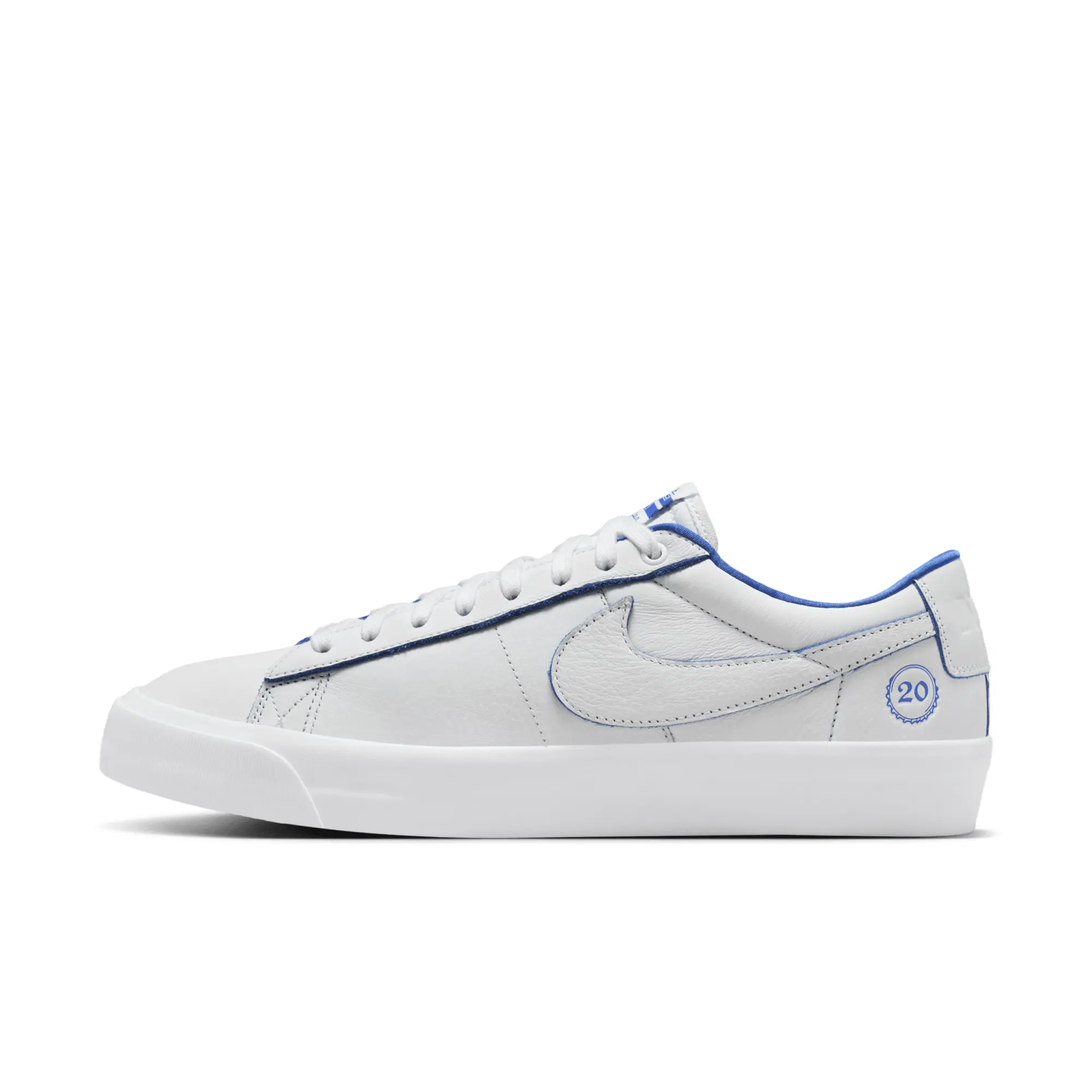 Nike SB Blazer Low Pro GT Premium Men's Shoes - White