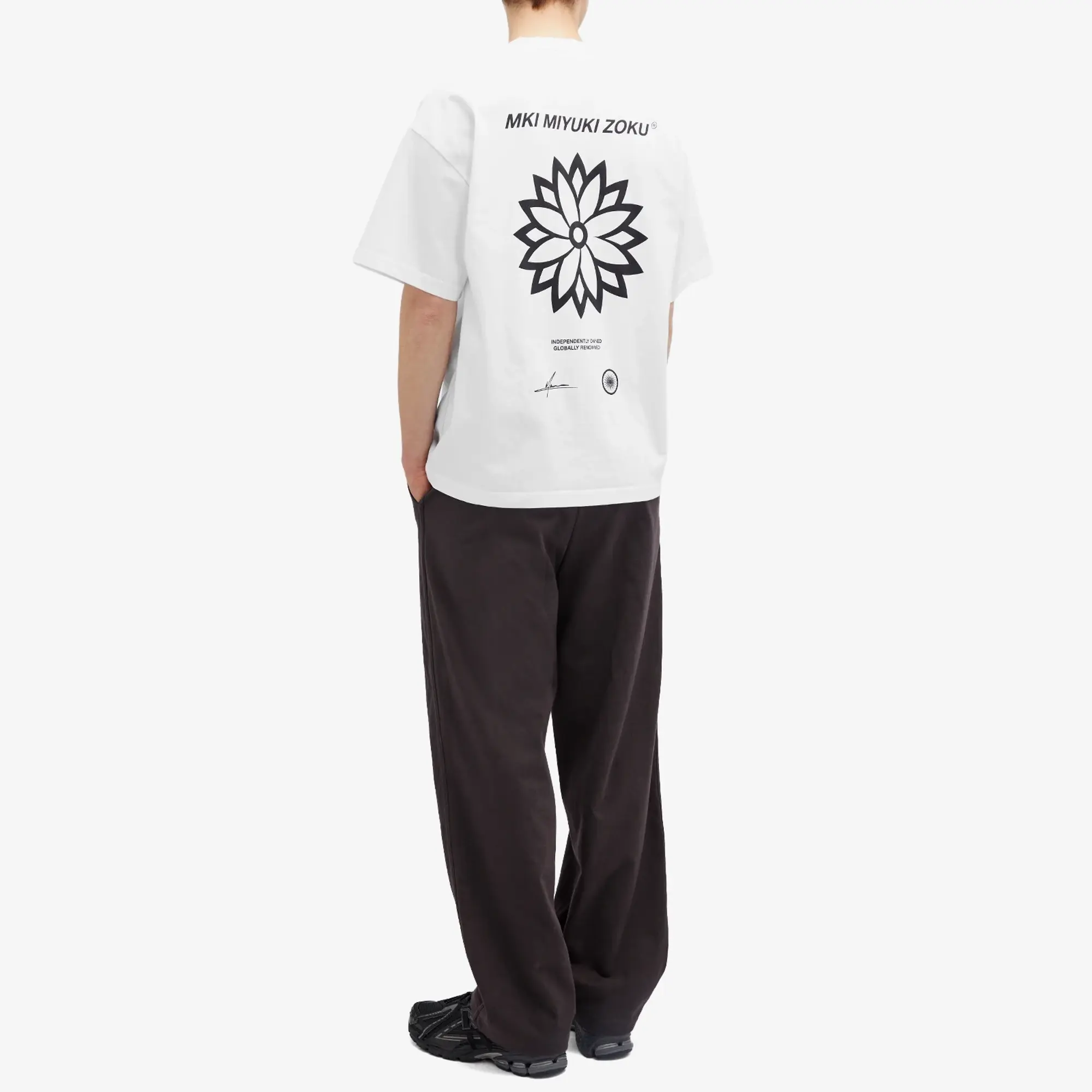 MKI Men's Lotus Flower T-Shirt White