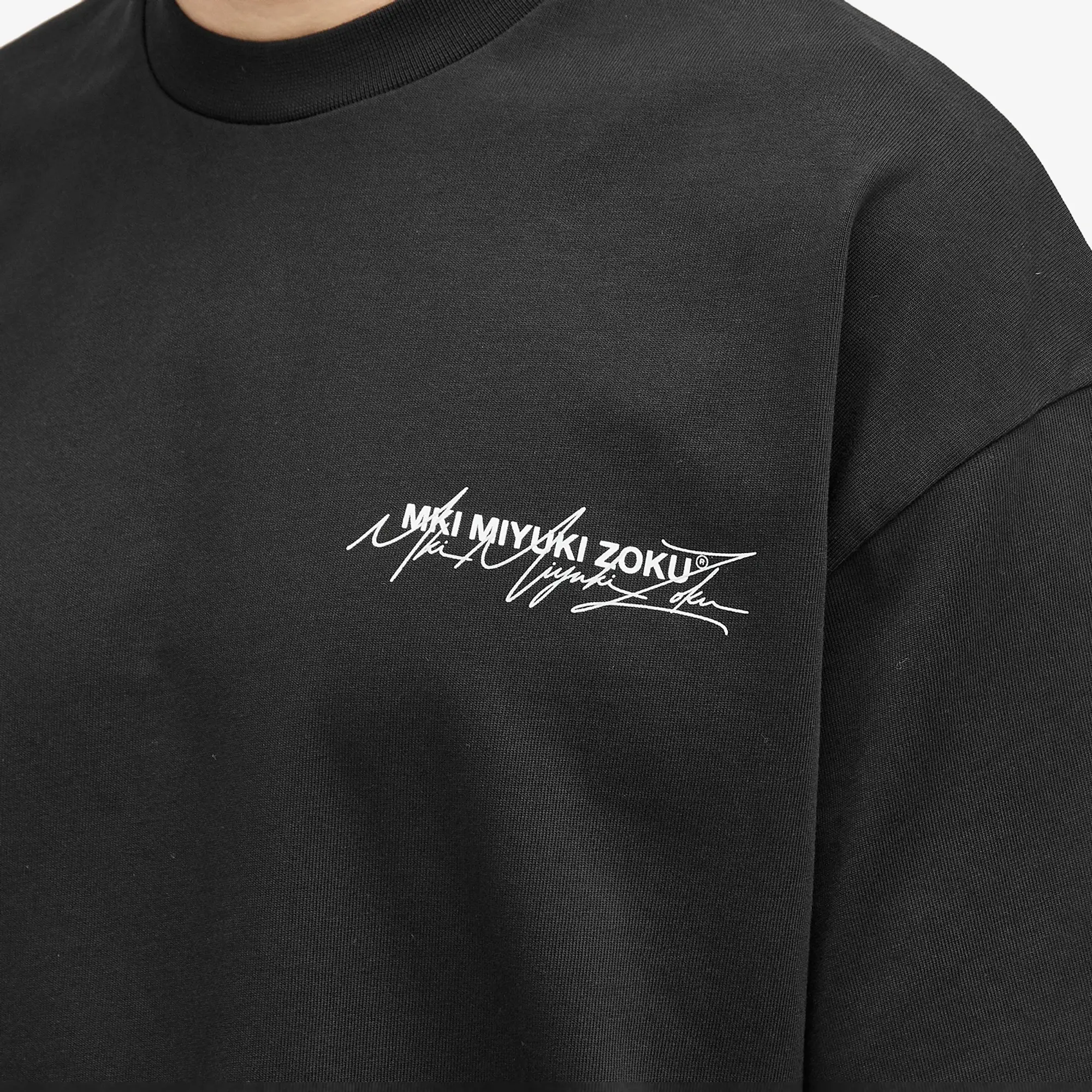 MKI Men's Signature Overlay T-Shirt Black