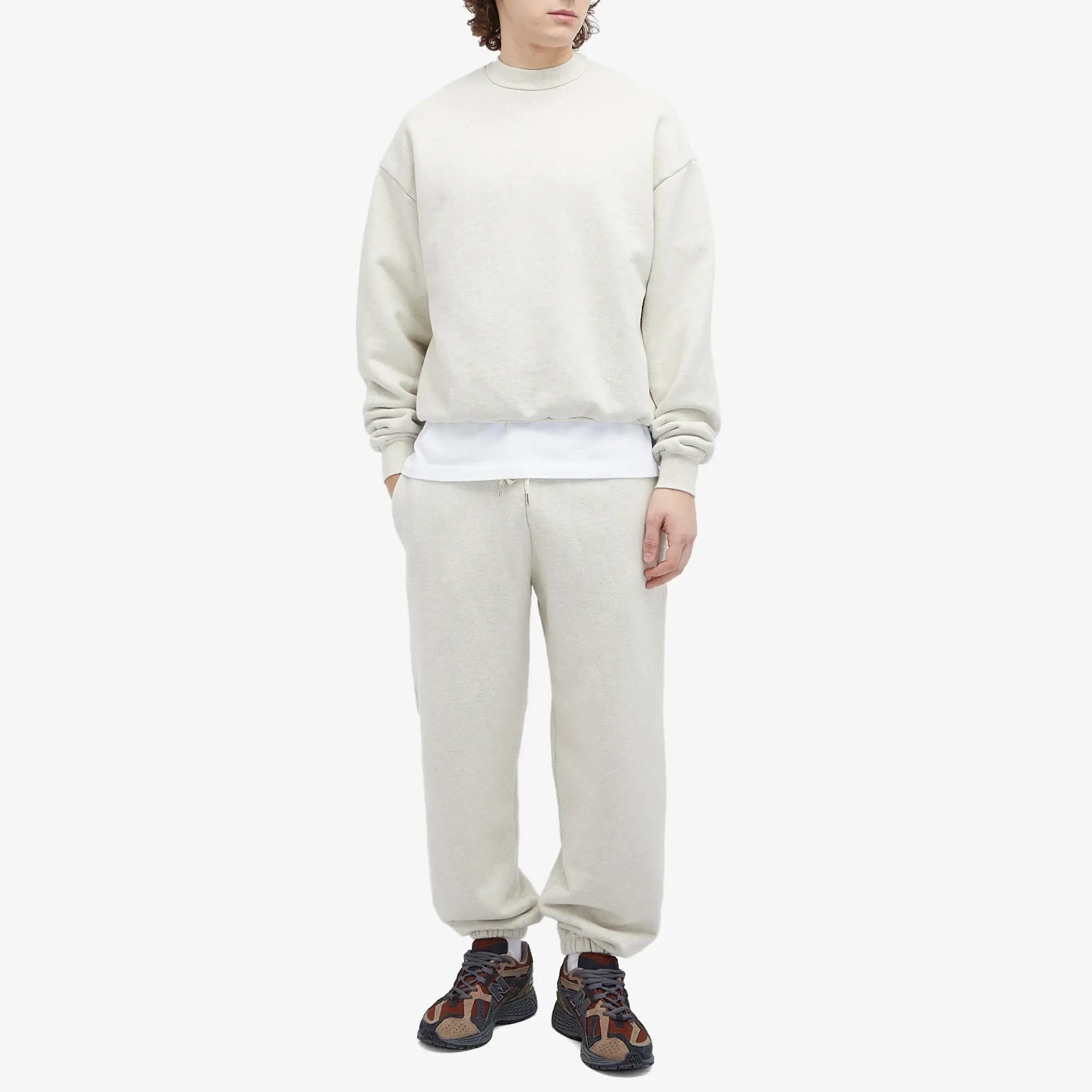 MKI Men's Superweight Crewneck Sweatshirt Oatmeal