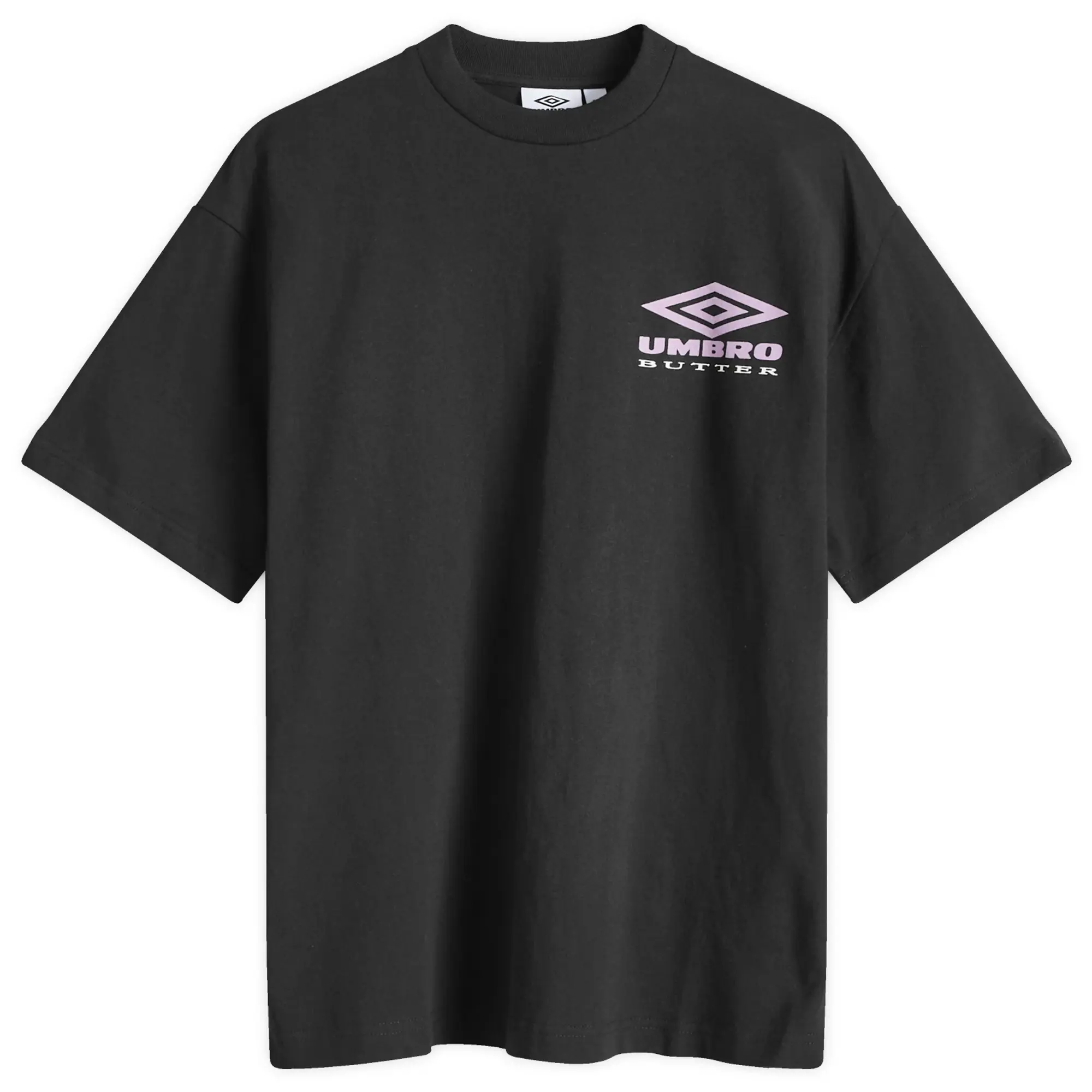 Butter Goods Men's x Umbro Lines T-Shirt Black