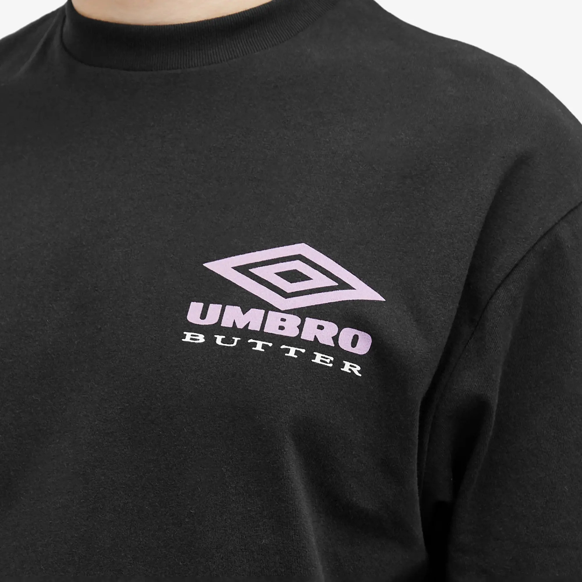 Butter Goods Men's x Umbro Lines T-Shirt Black