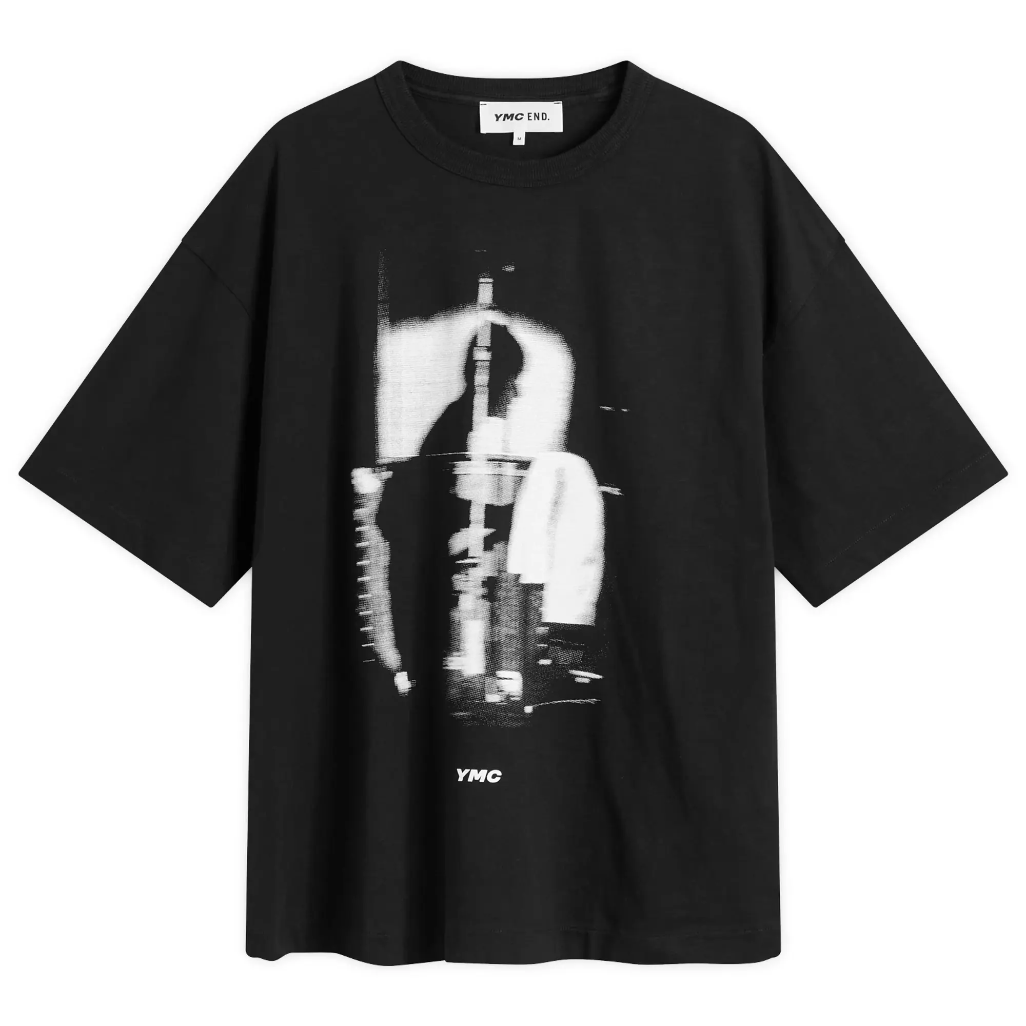 END. x YMC Graphic Triple T-Shirt Black