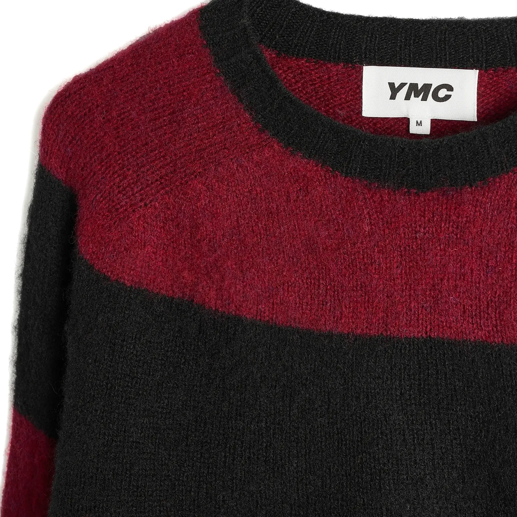 END. x YMC Suedehead Sweater Plum/Black
