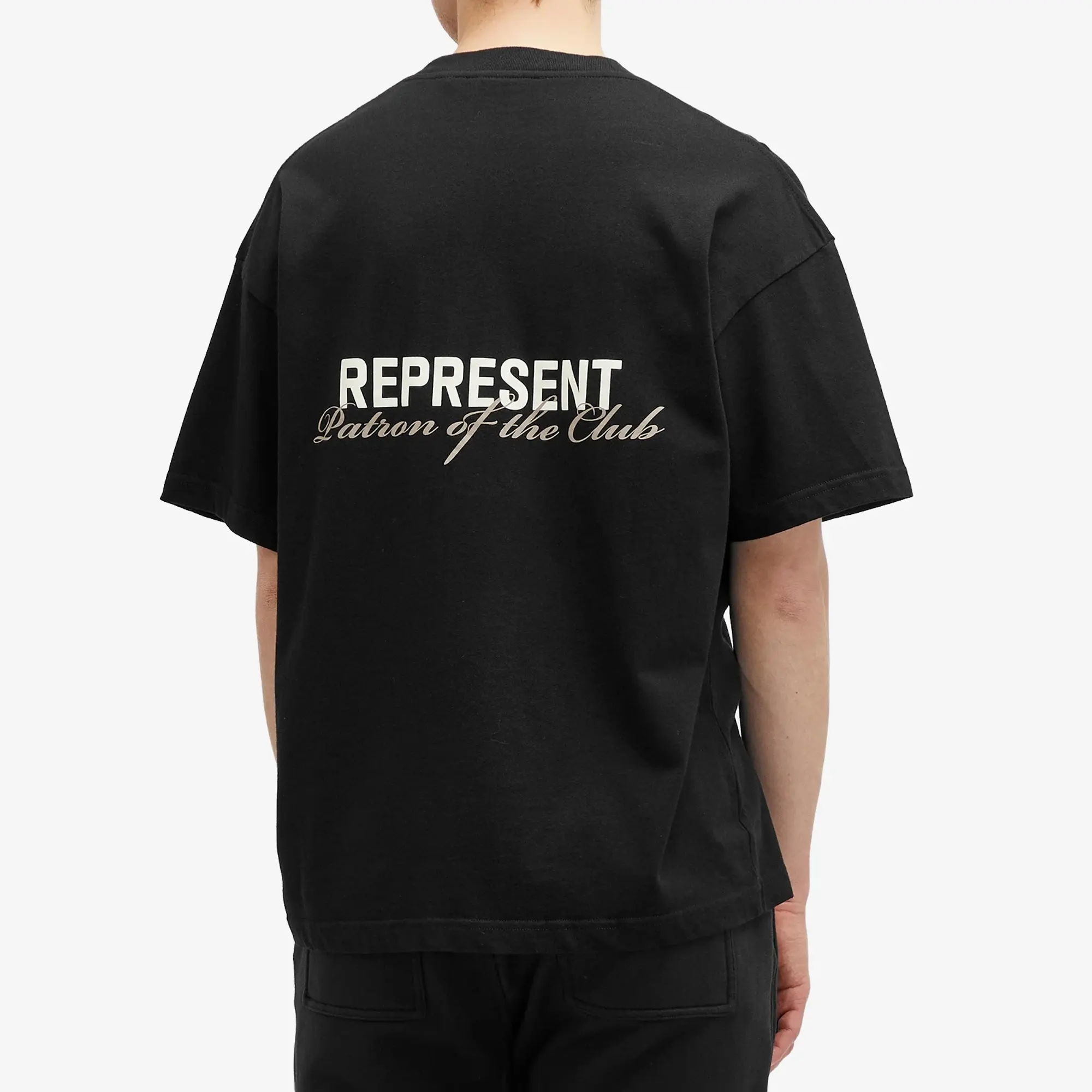 Represent Patron Of The Club Tee Men Shortsleeves Black