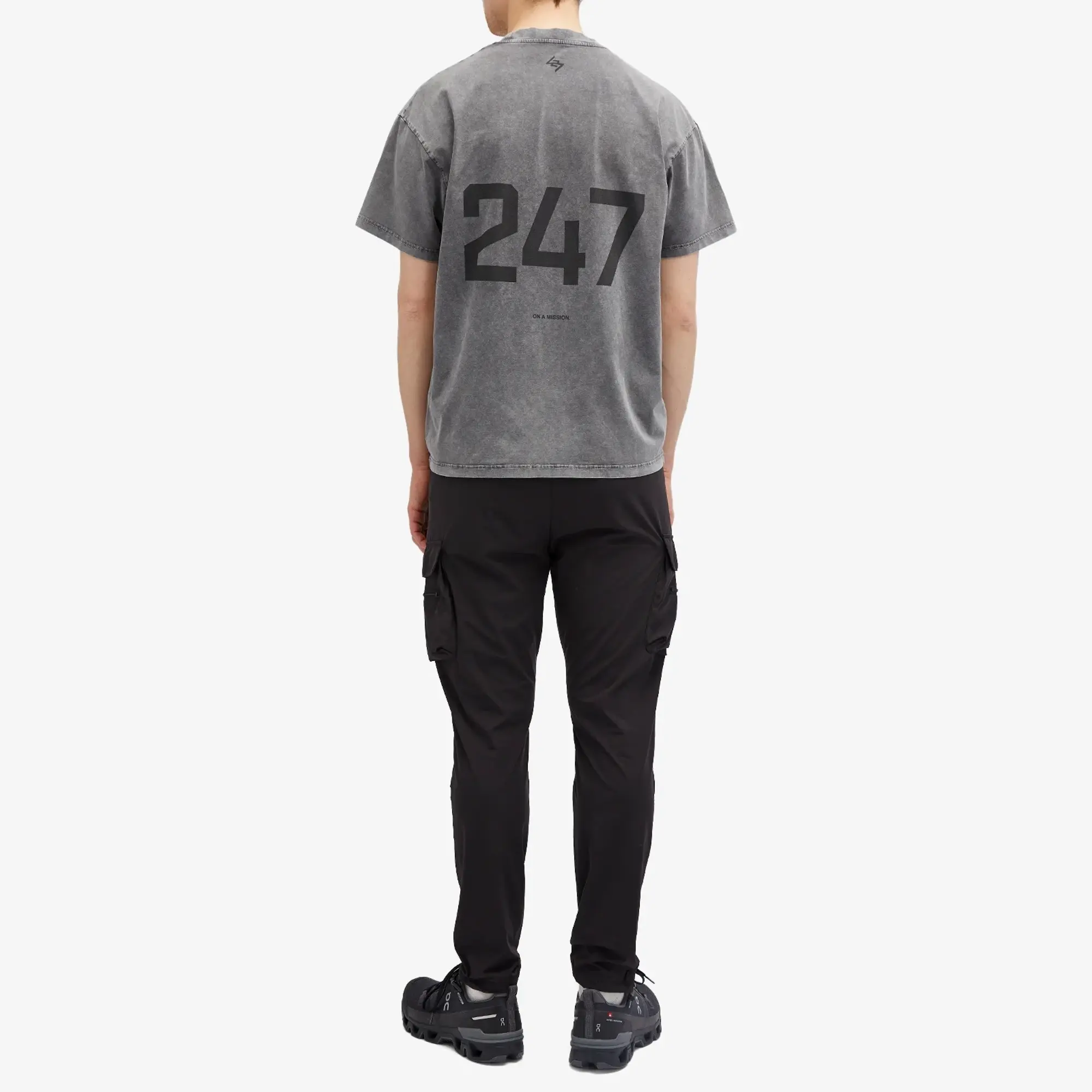 Represent Men's 247 Oversize T-Shirt Pewter