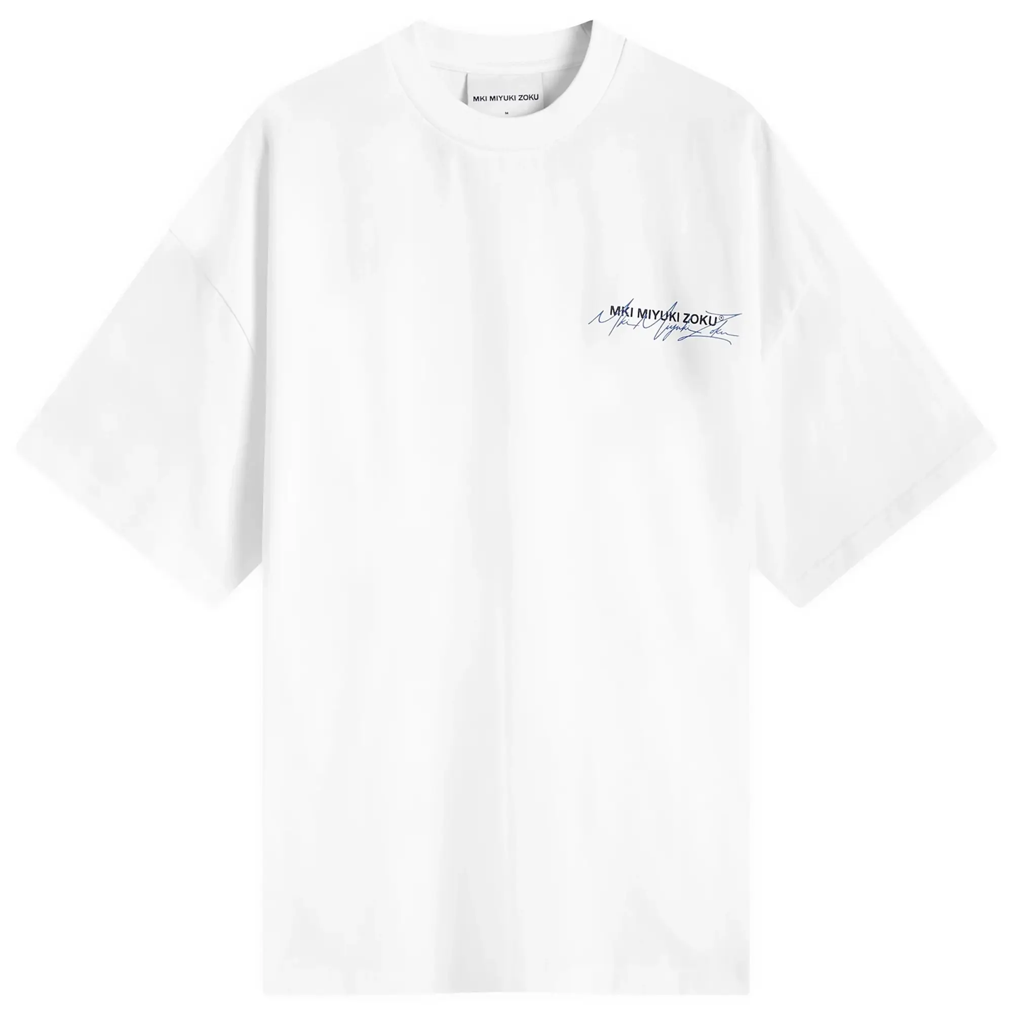 MKI Men's Signature Overlay T-Shirt White