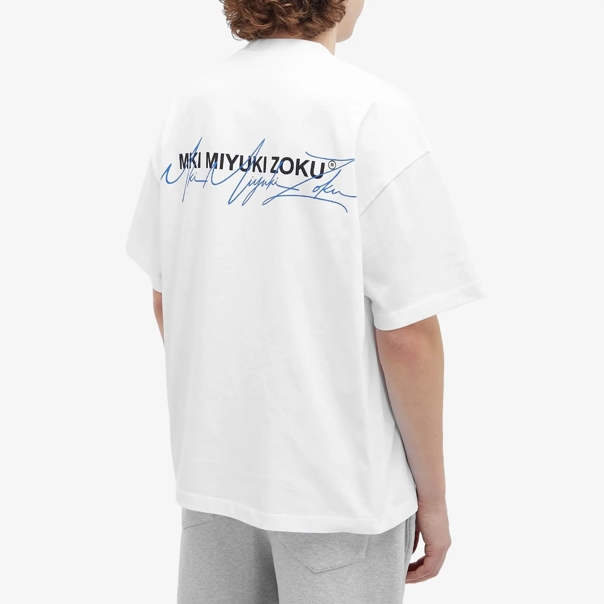 MKI Men's Signature Overlay T-Shirt White