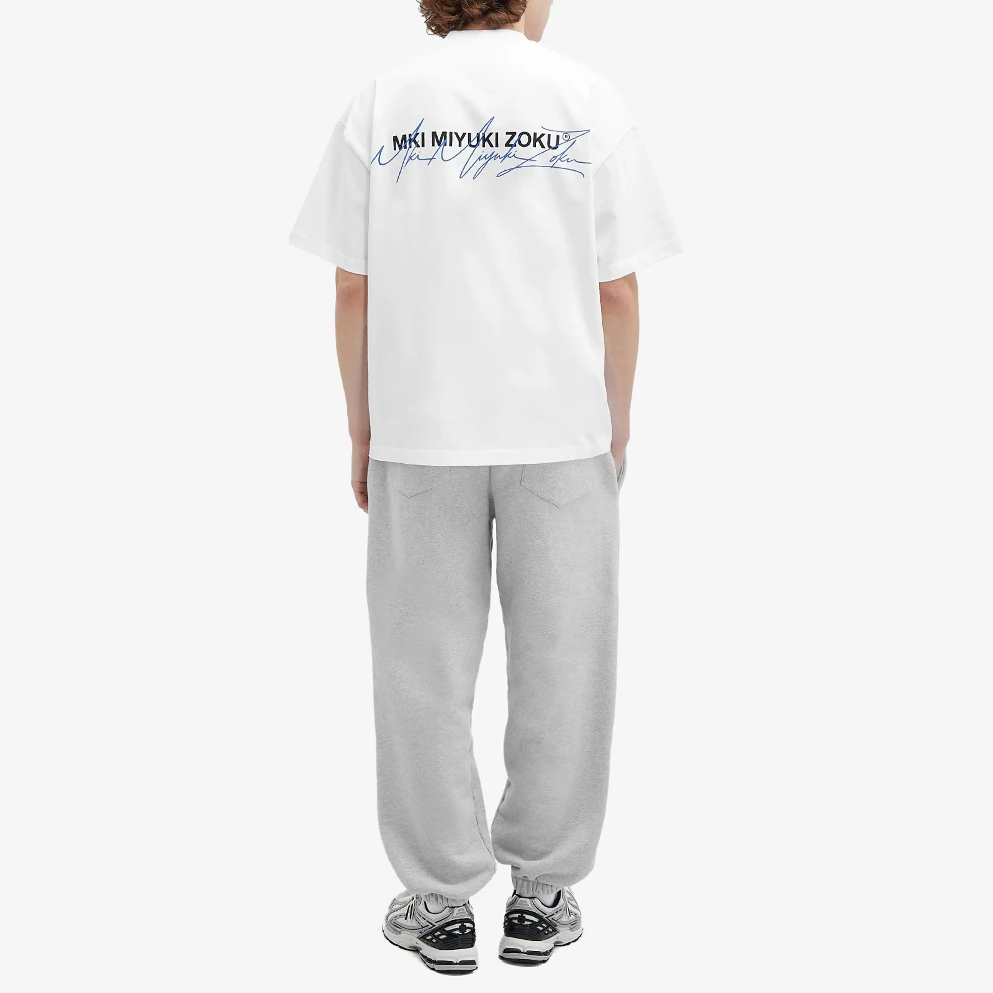MKI Men's Signature Overlay T-Shirt White