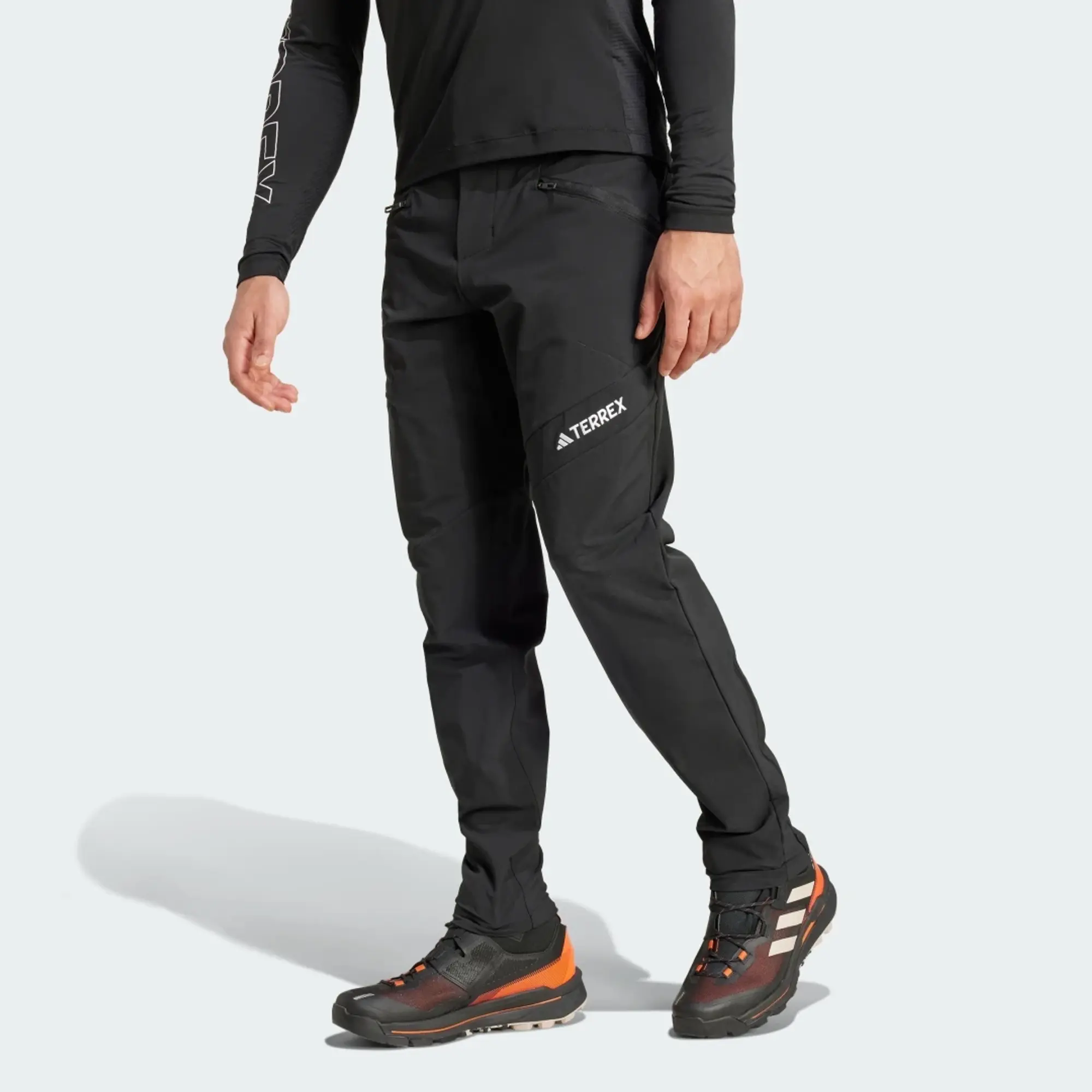 adidas Techrock Brushed Softshell Tracksuit Bottoms
