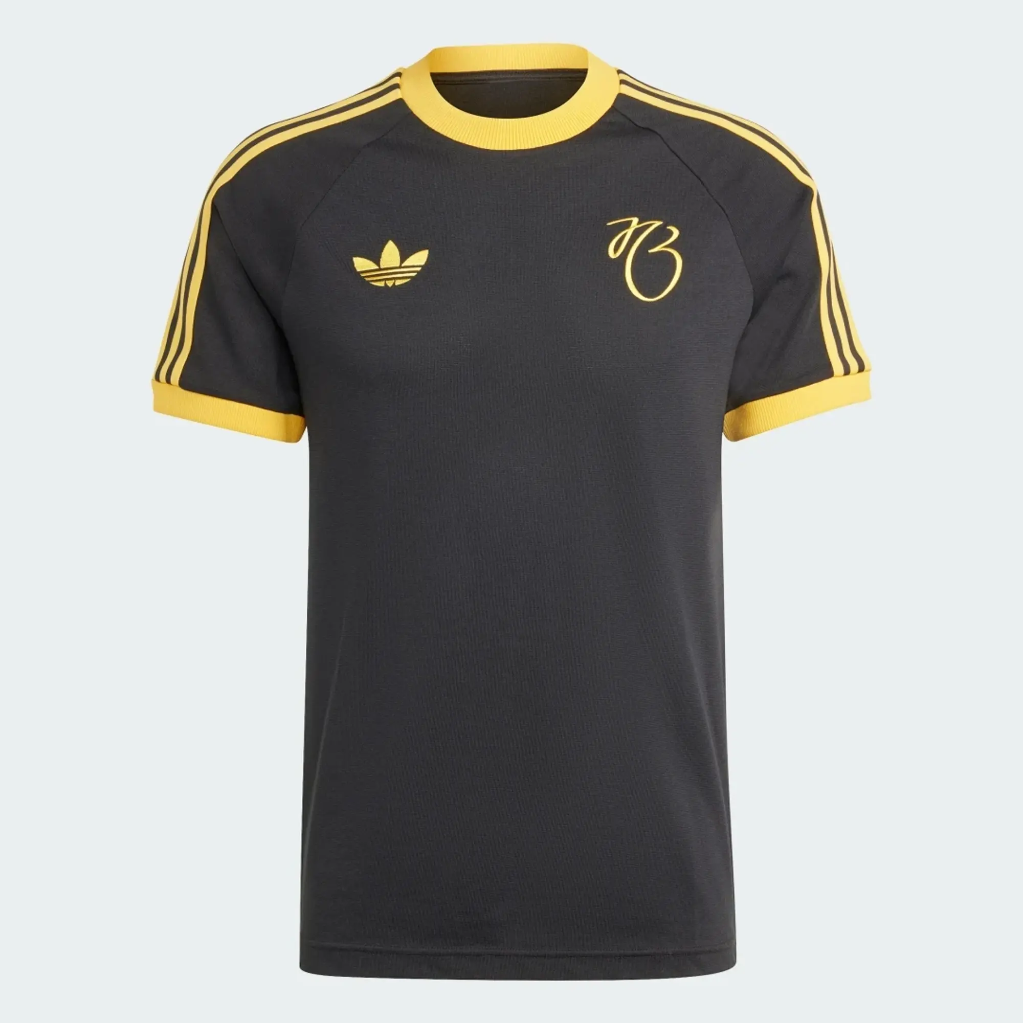 Adidas Originals Jude Bellingham T-Shirt In Black And Gold